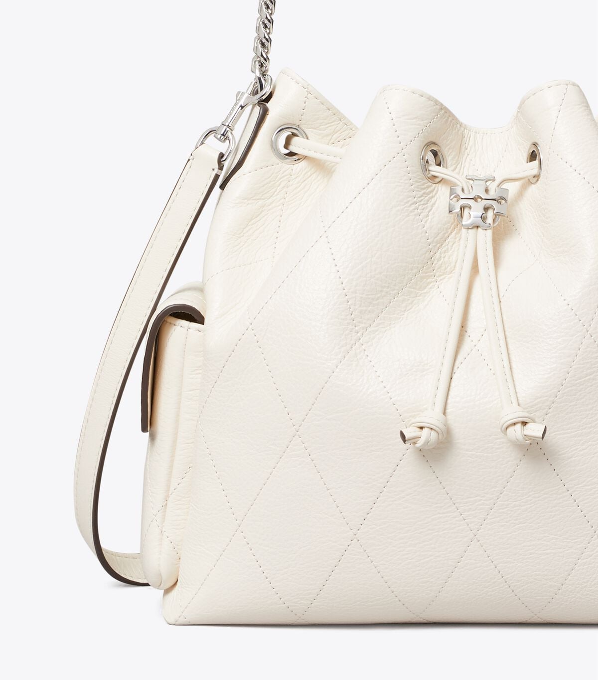Charlie Quilted Drawstring Shoulder Bag tory burch charlie quilted drawstring shoulder bag