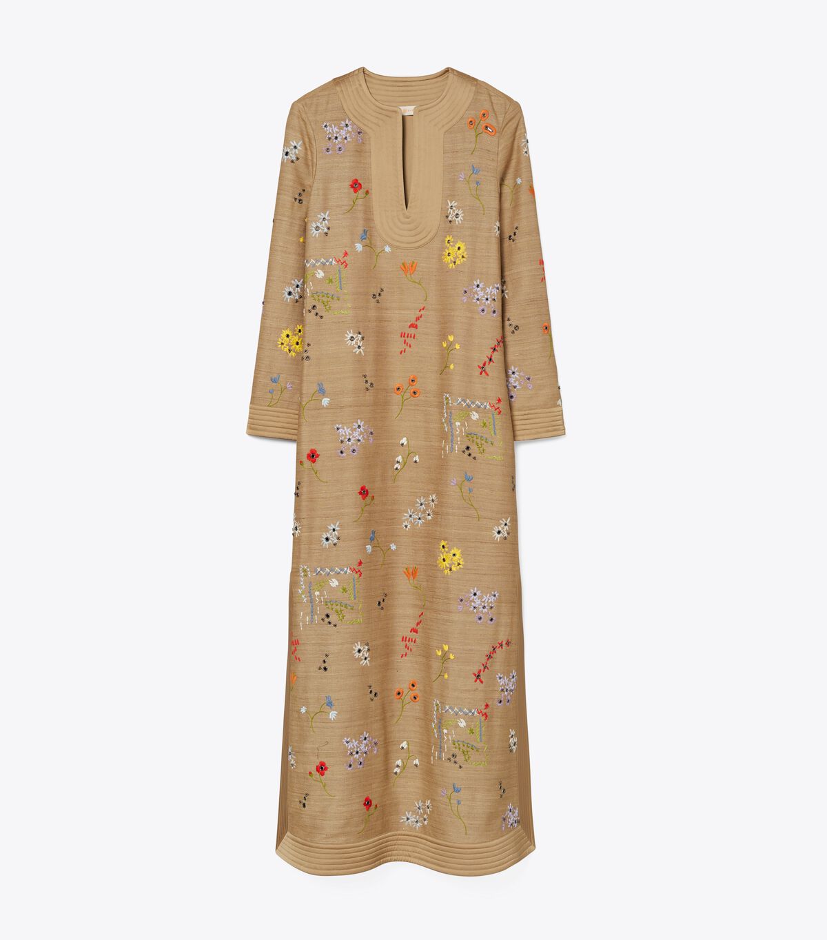 tory burch embroidered caftan