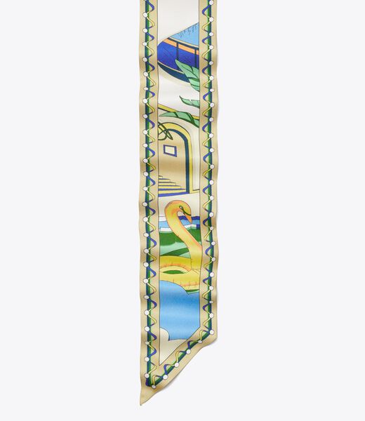tory burch the pool ribbon tie