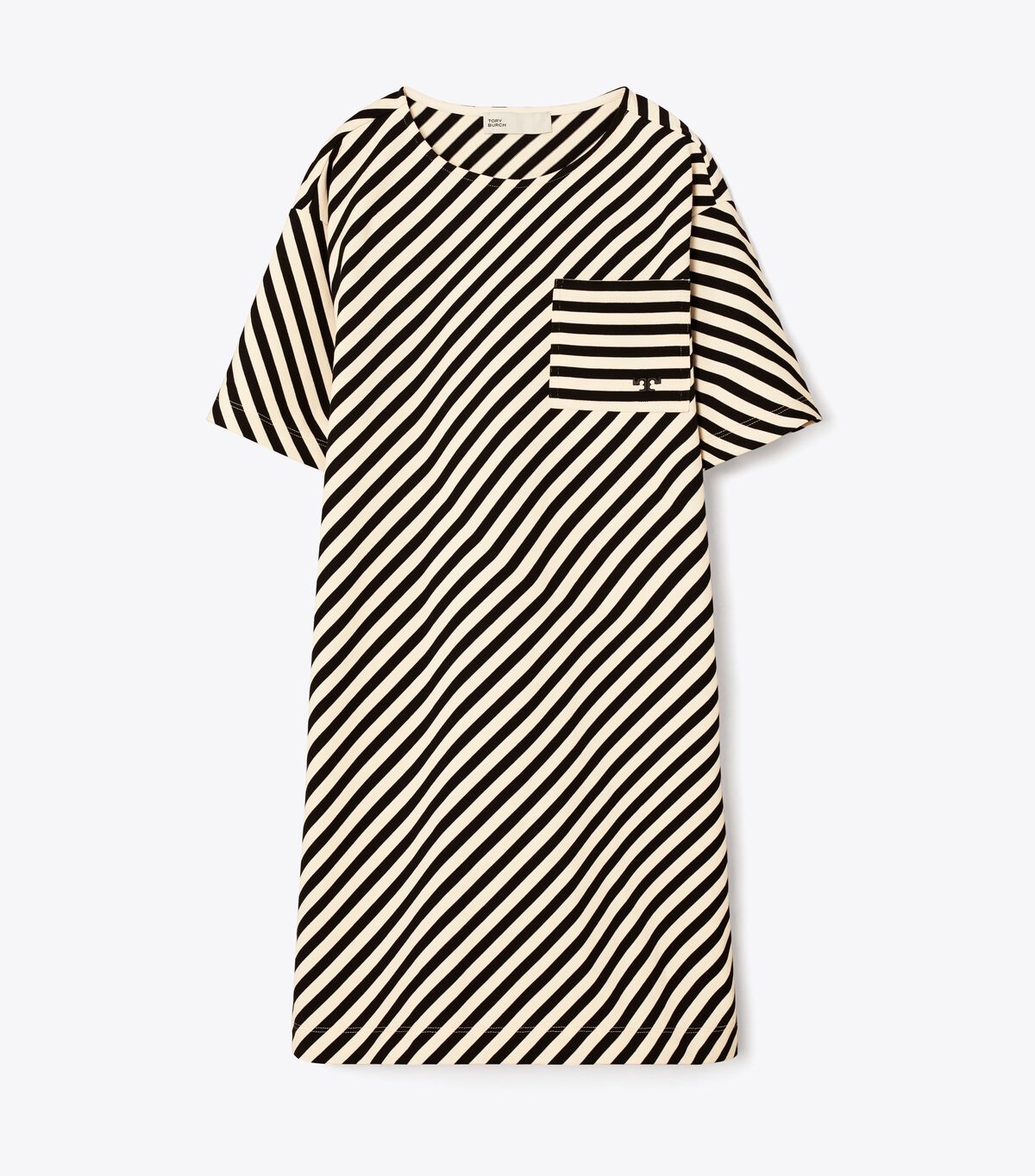 Pocket Stripe T-Shirt Dress