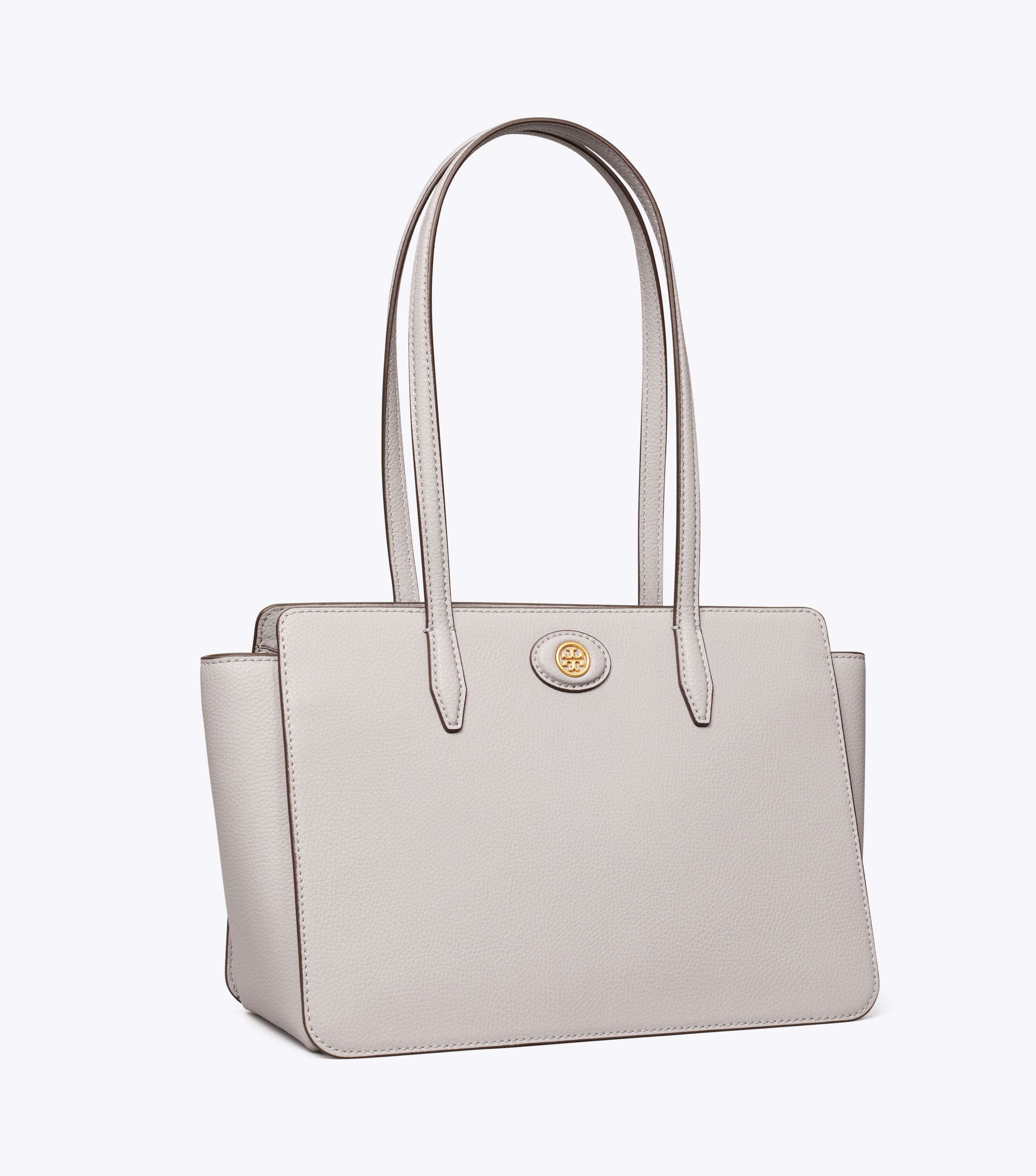 Tory burch small robinson leather tote on sale