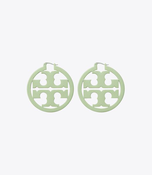 tory burch miller hoop earring