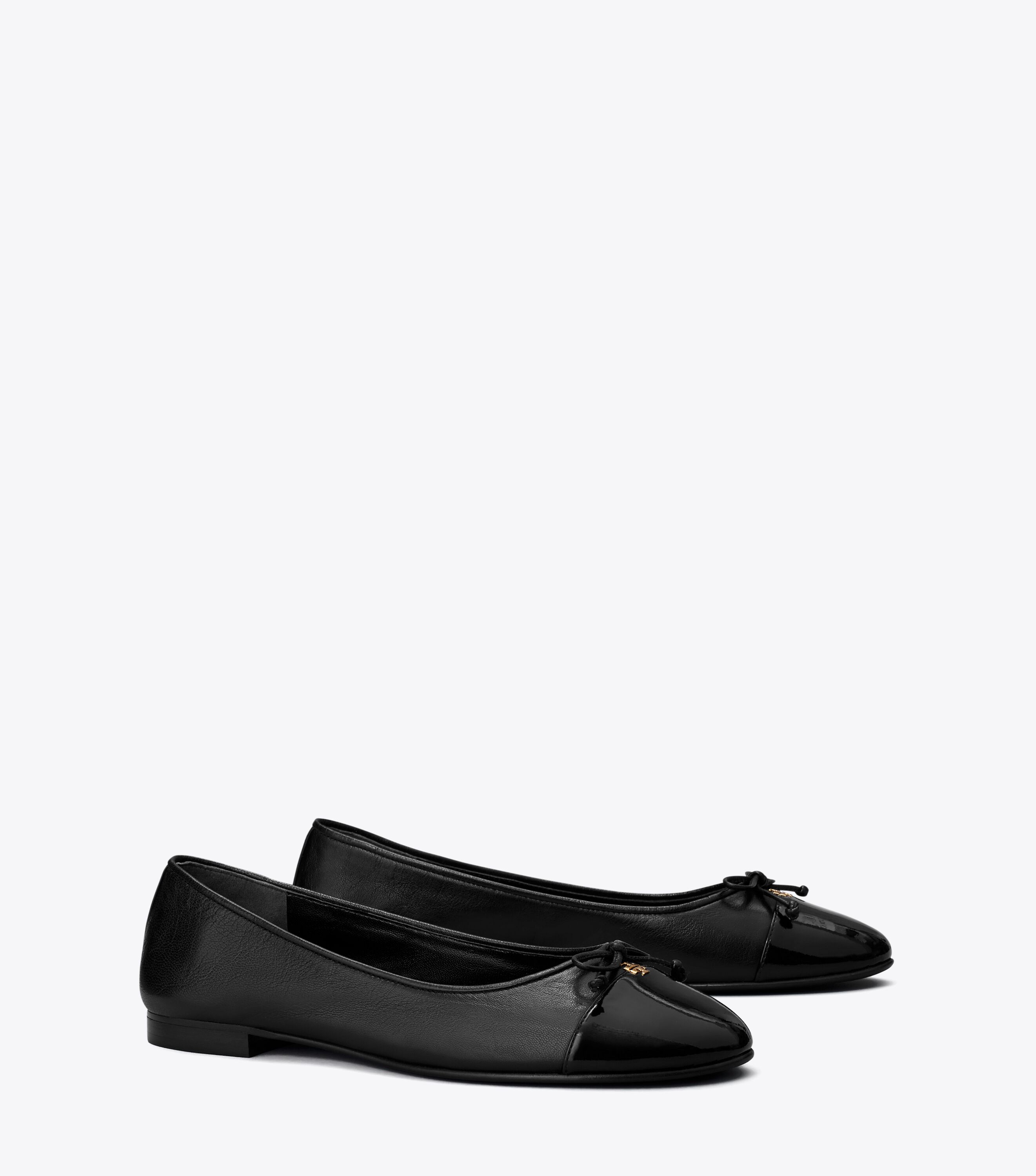 Tory burch woven cap cheap toe flat