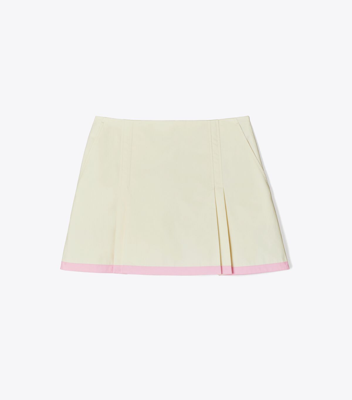 tory burch cotton poplin skort