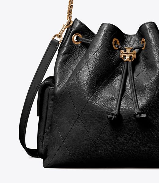 tory burch charlie quilted drawstring shoulder bag
