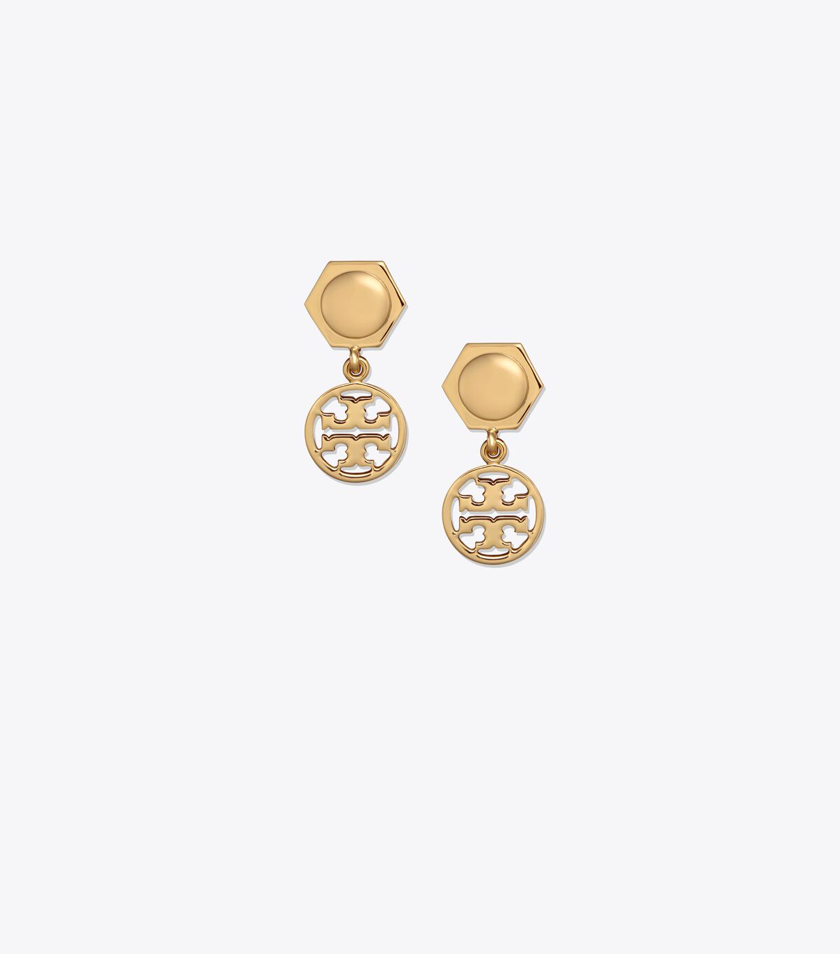 Logo Drop Earring