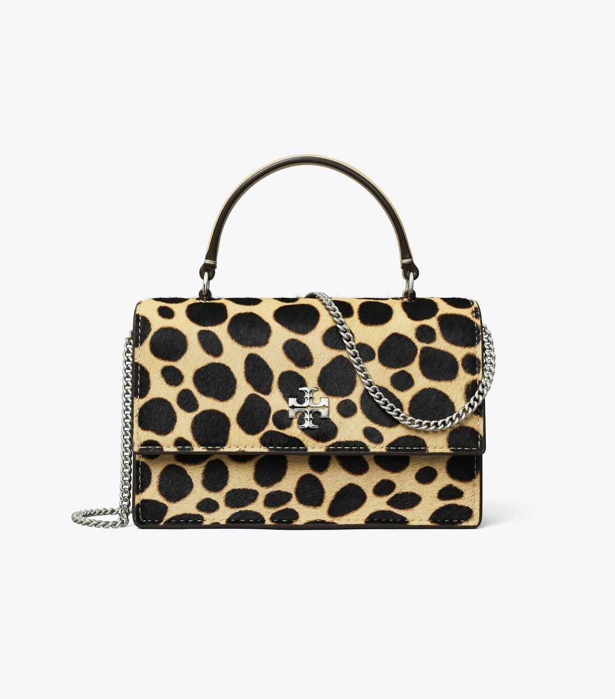 Mini Kira Calf Hair Top-Handle Crossbody tory burch mini kira calf hair top handle crossbody