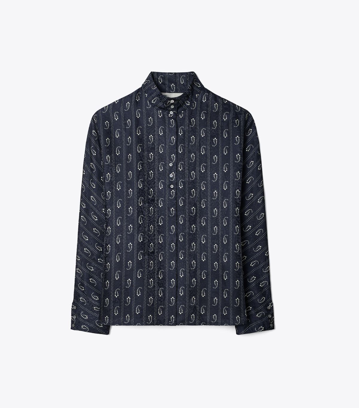 tory burch jacquard top