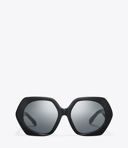 Kira Oversized Geometric Sunglasses