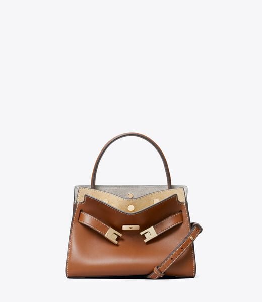 tory burch petite lee radziwill double bag