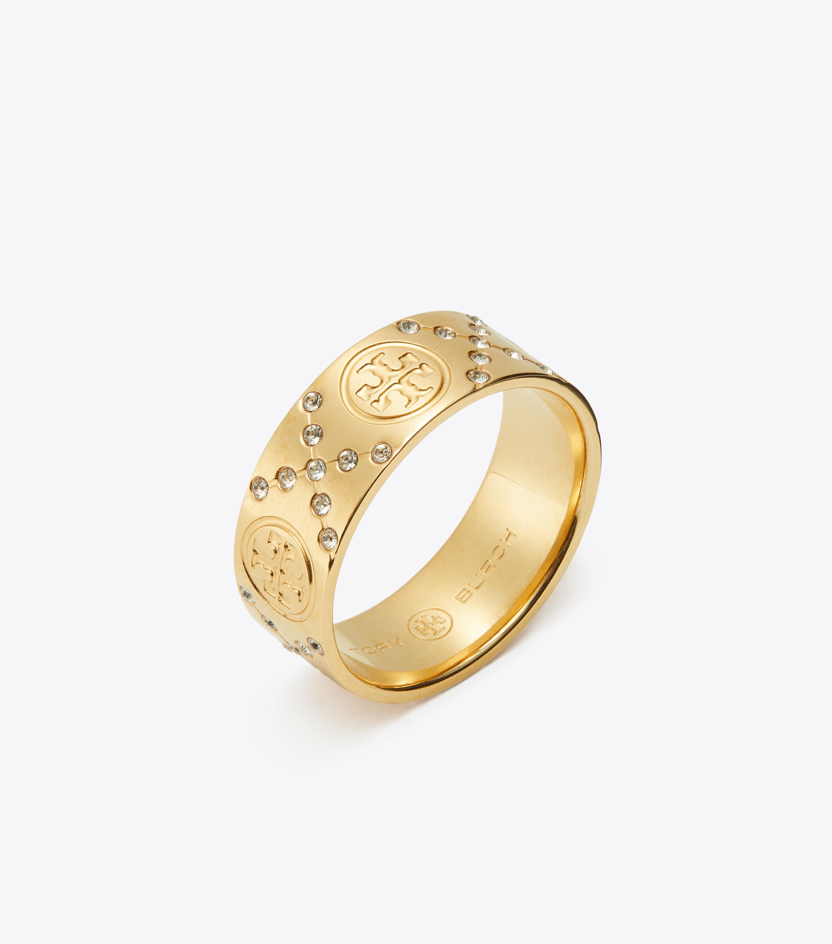 [新品タグ付き] TORY BURCH リングJPサイズ15号 ミラー スタッズ リング: レディース リング | Tory Burch JP