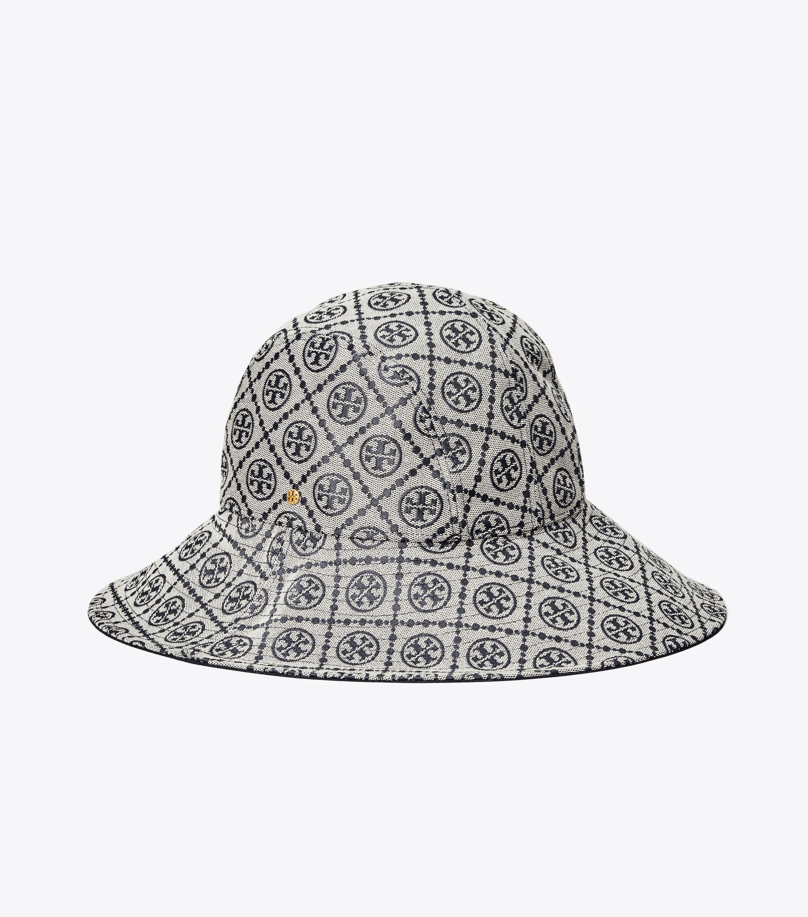 T Monogram Jacquard Bucket Hat