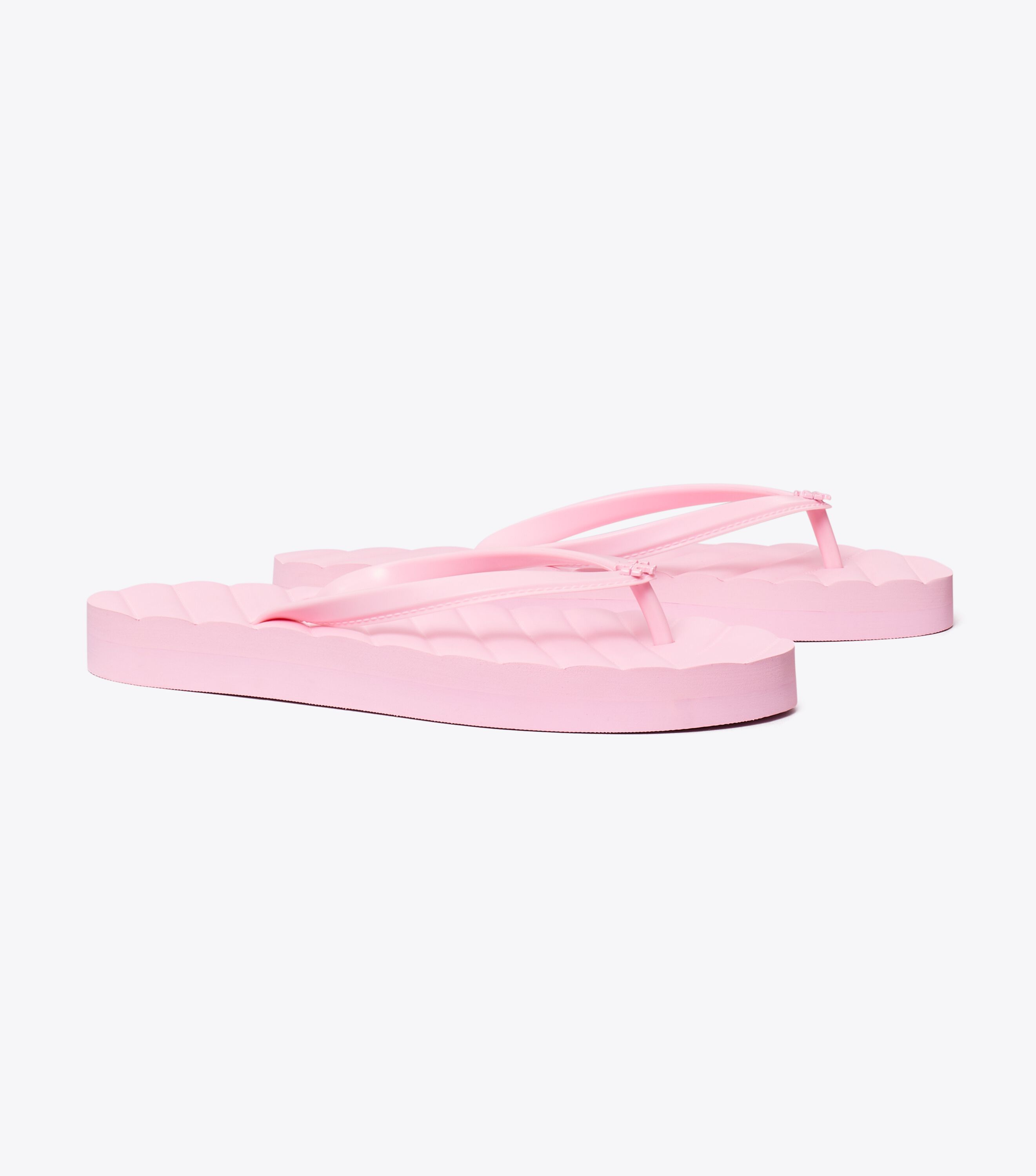 Tory burch pink online flip flops