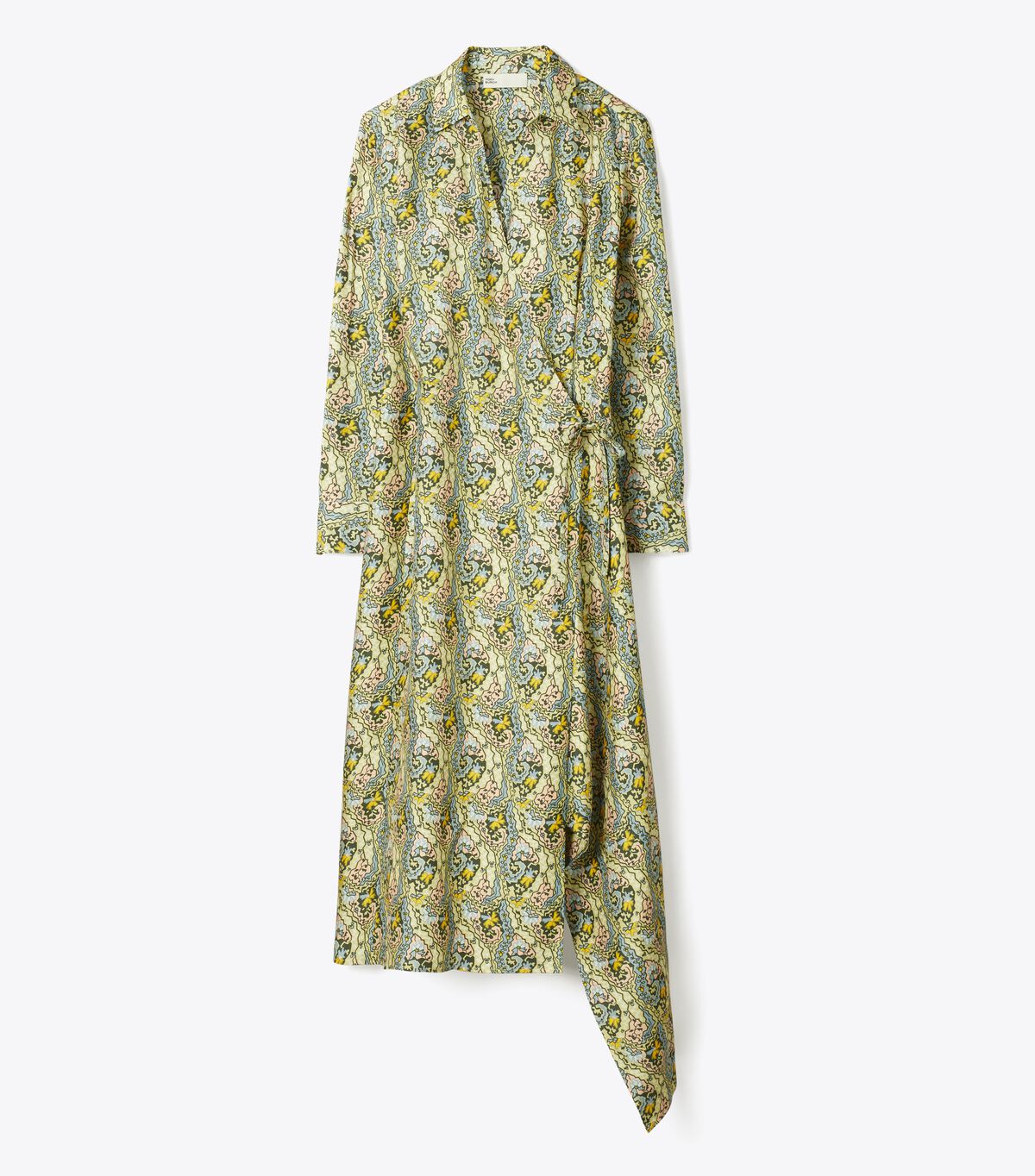 tory burch silk wrap dress