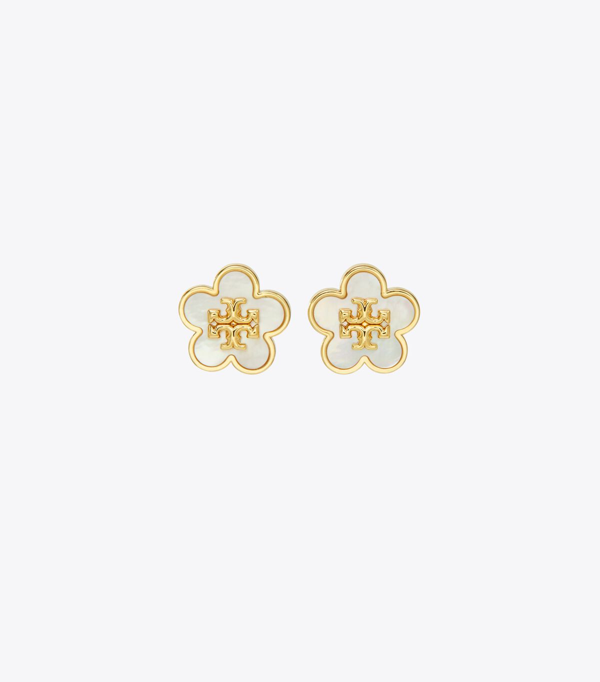 tory burch kira flower stud