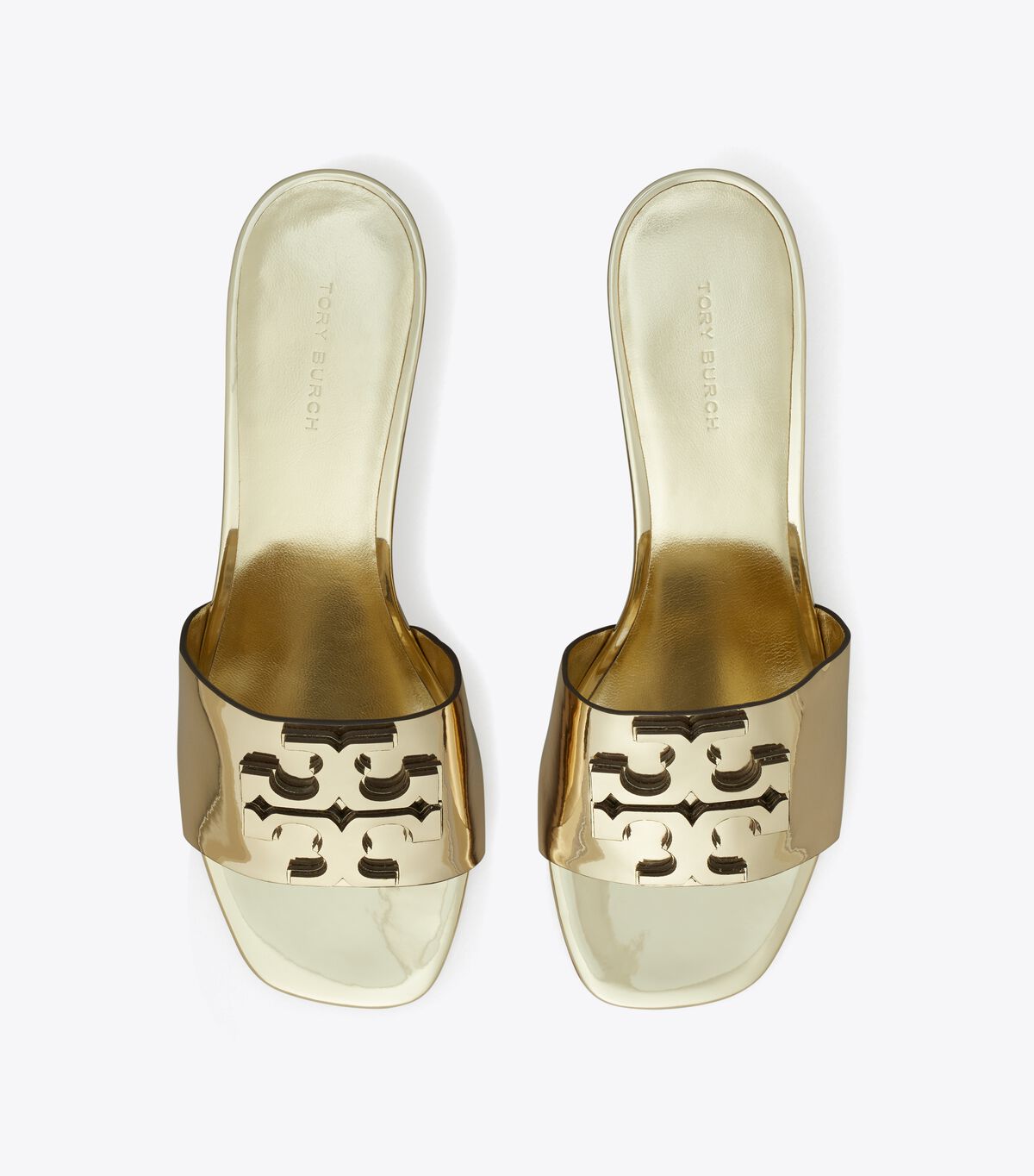 tory burch ines heeled mule sandal