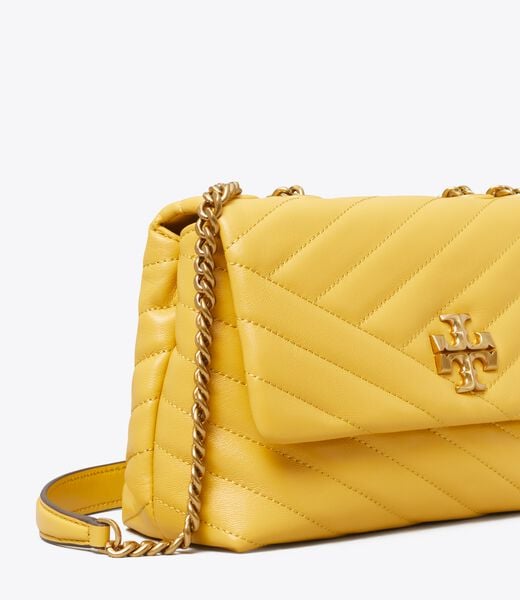 tory burch حقيبة كتف كيرا شيفرون صغيرة قابلة للتحويل