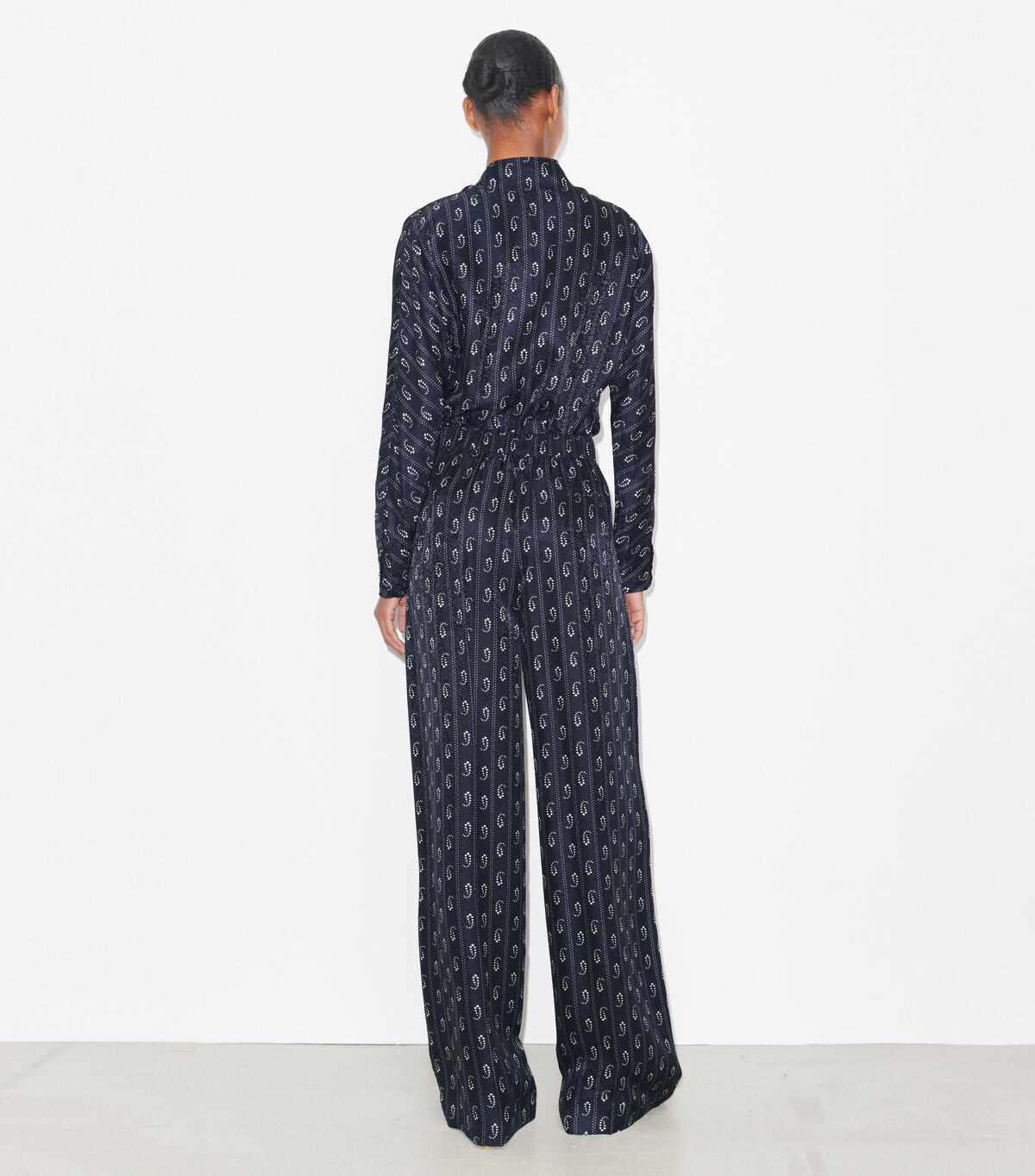 tory burch jacquard top