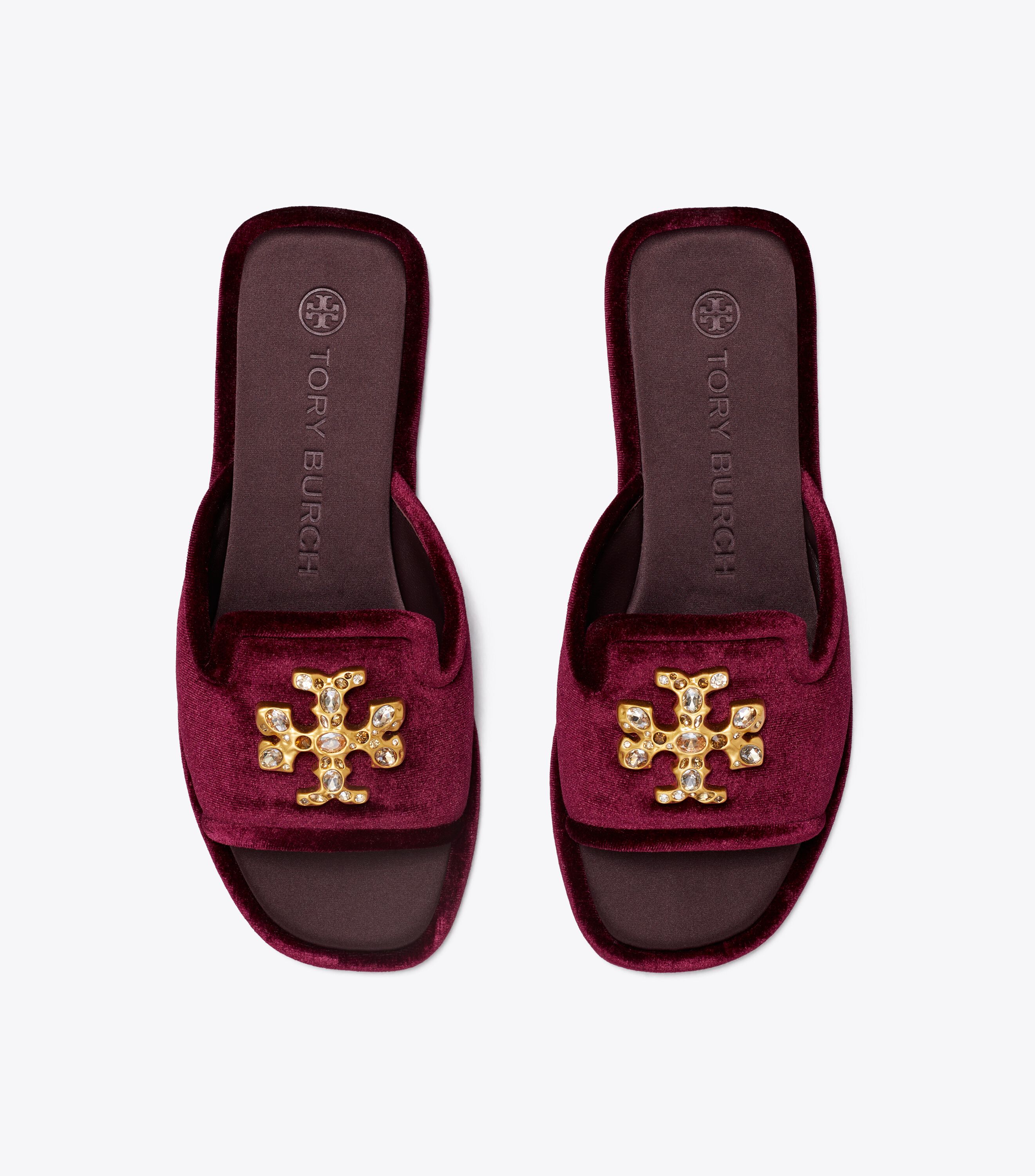 Tory burch shop jeweled slides