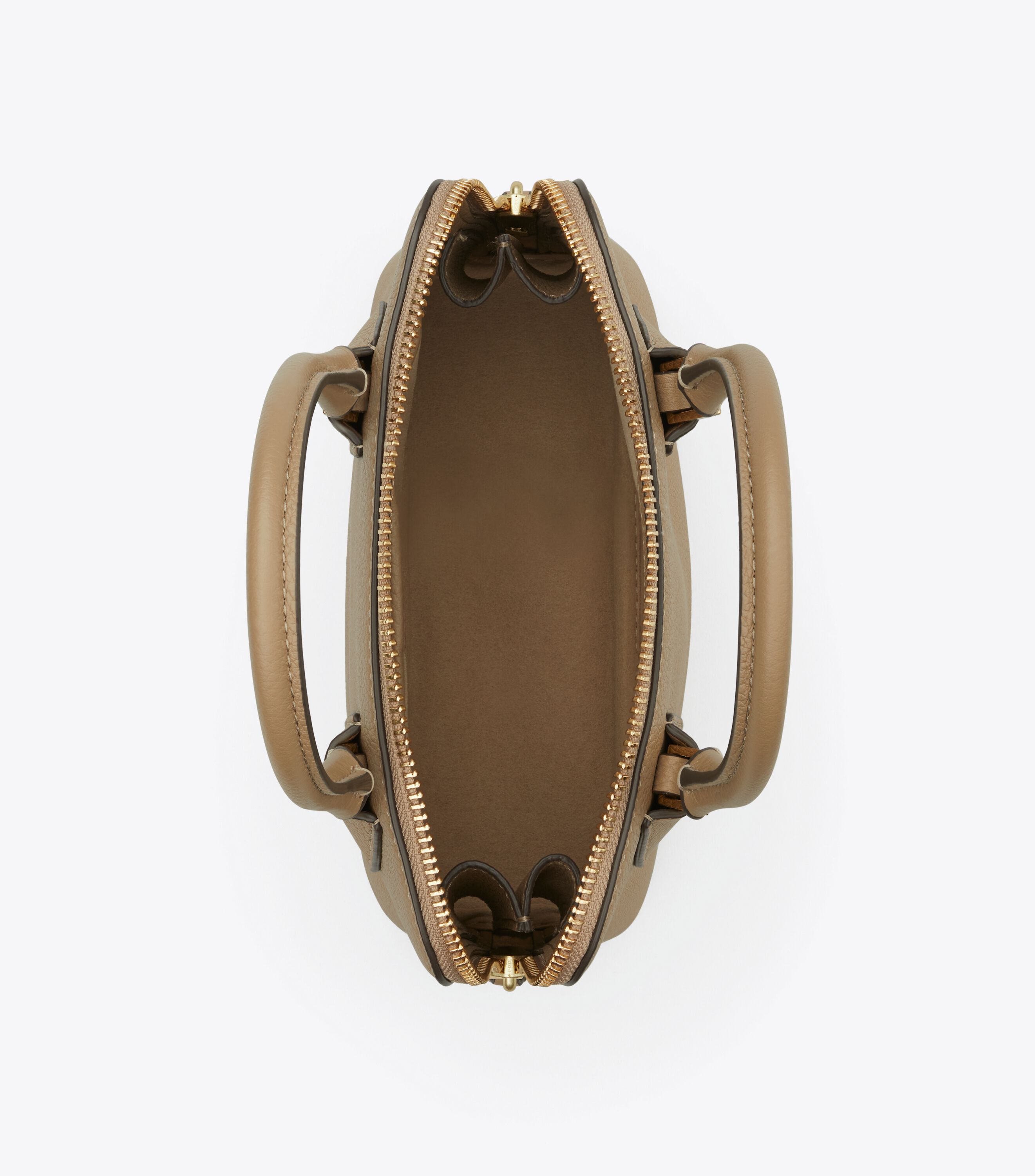[ToryBurch] ミニペブルスイングバッグ TAUPE OAK Mini Swing Satchel: Women's Handbags | Crossbody Bags | Tory