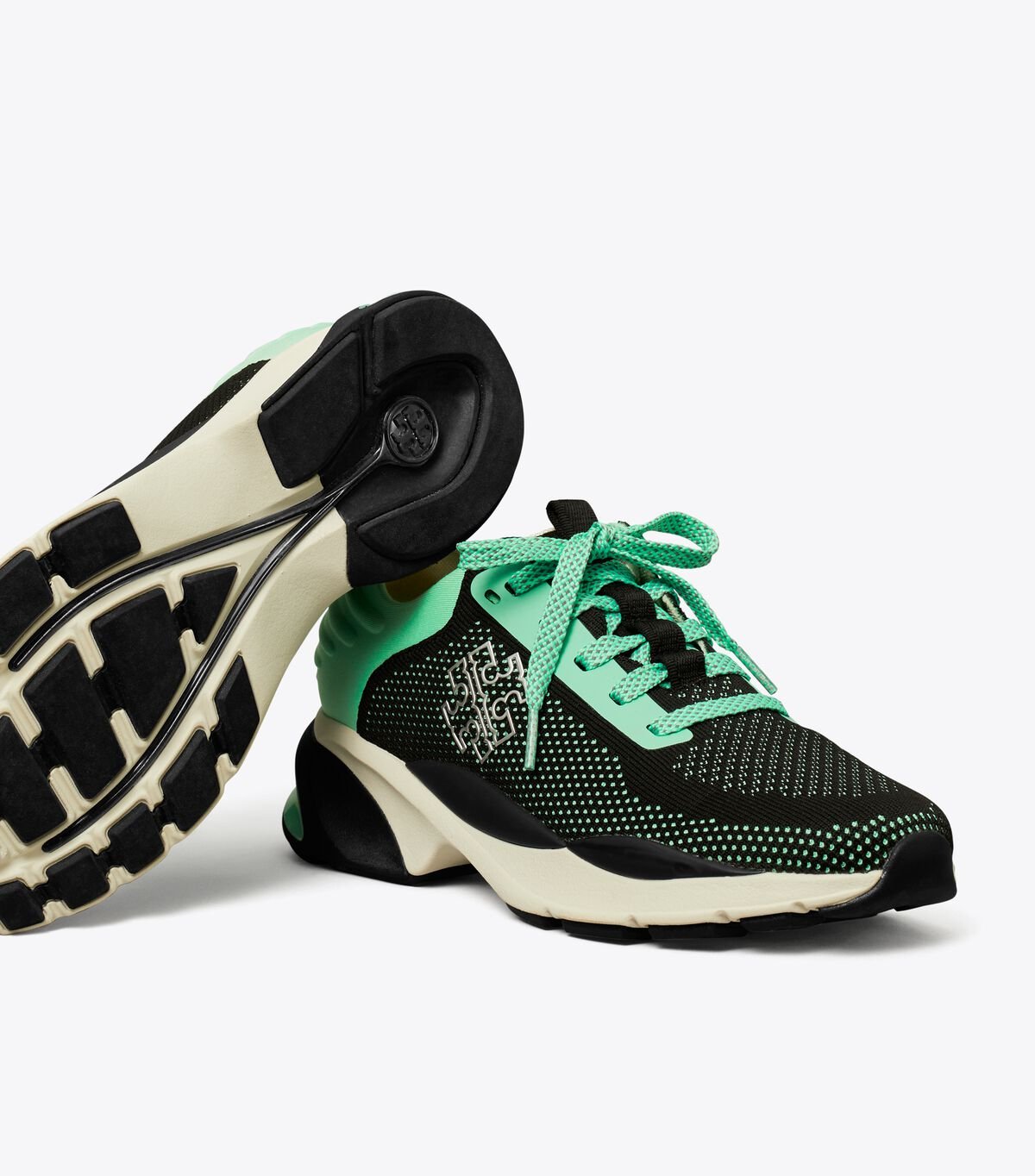 tory burch good luck knit trainer