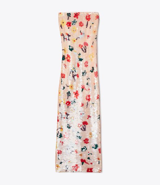 Strapless Sequin Dress tory burch strapless sequin dress