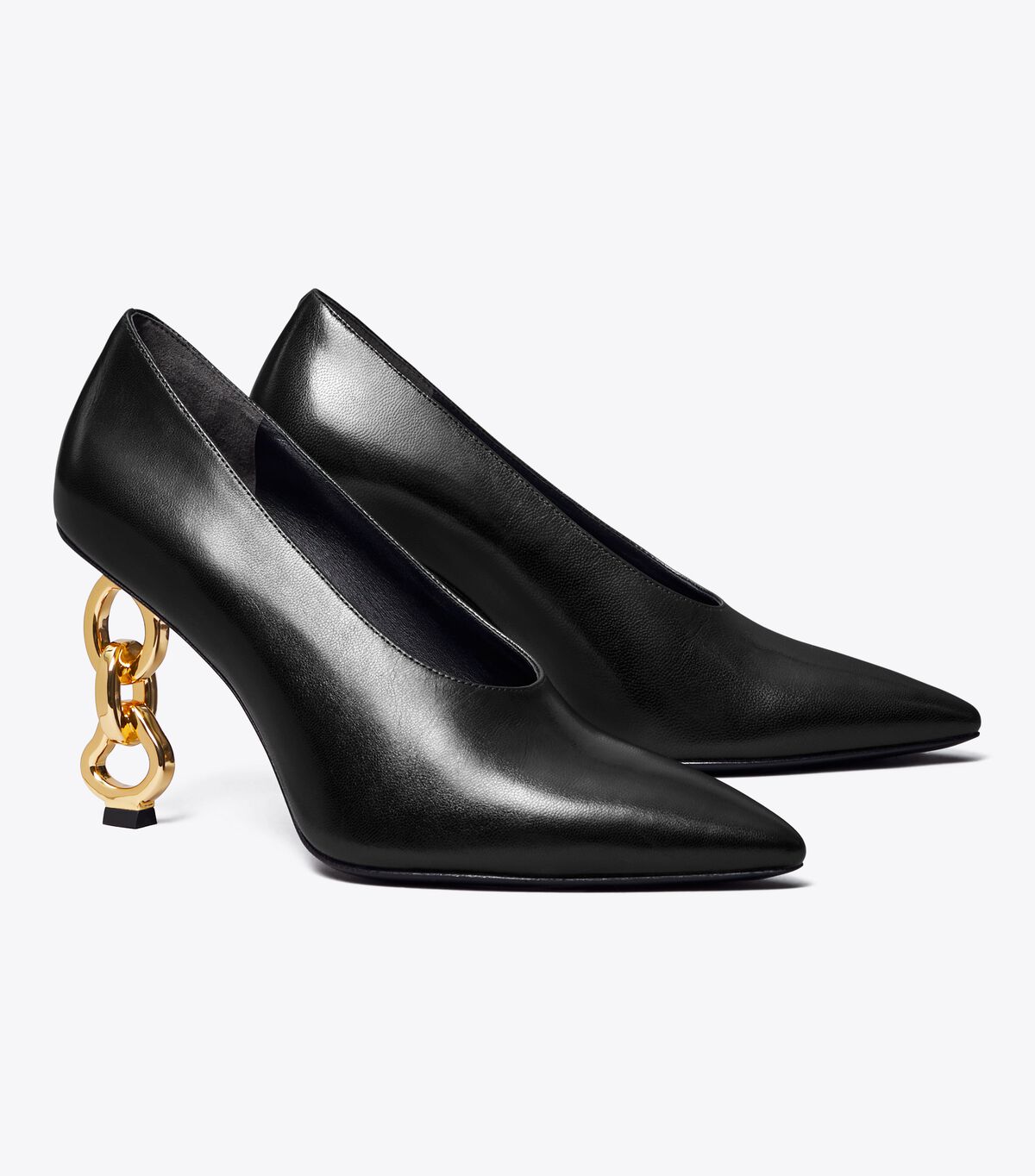 tory burch chain pump