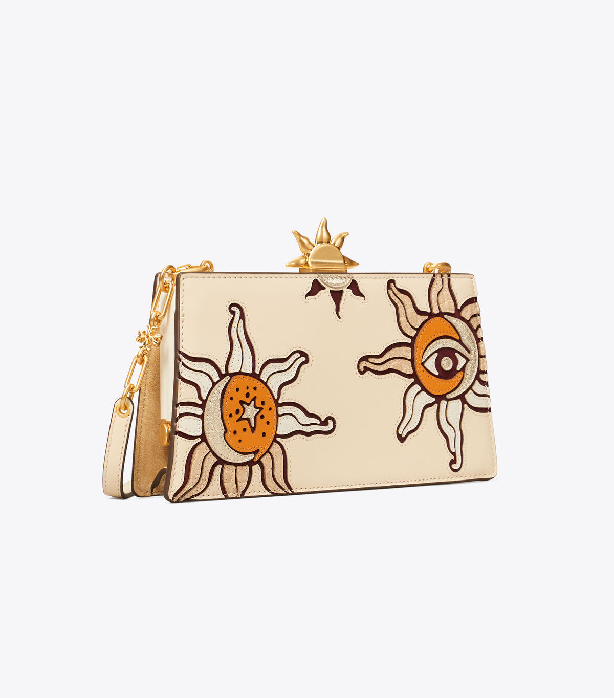 حقيبة كروس ميني Sun Appliqué بإطار