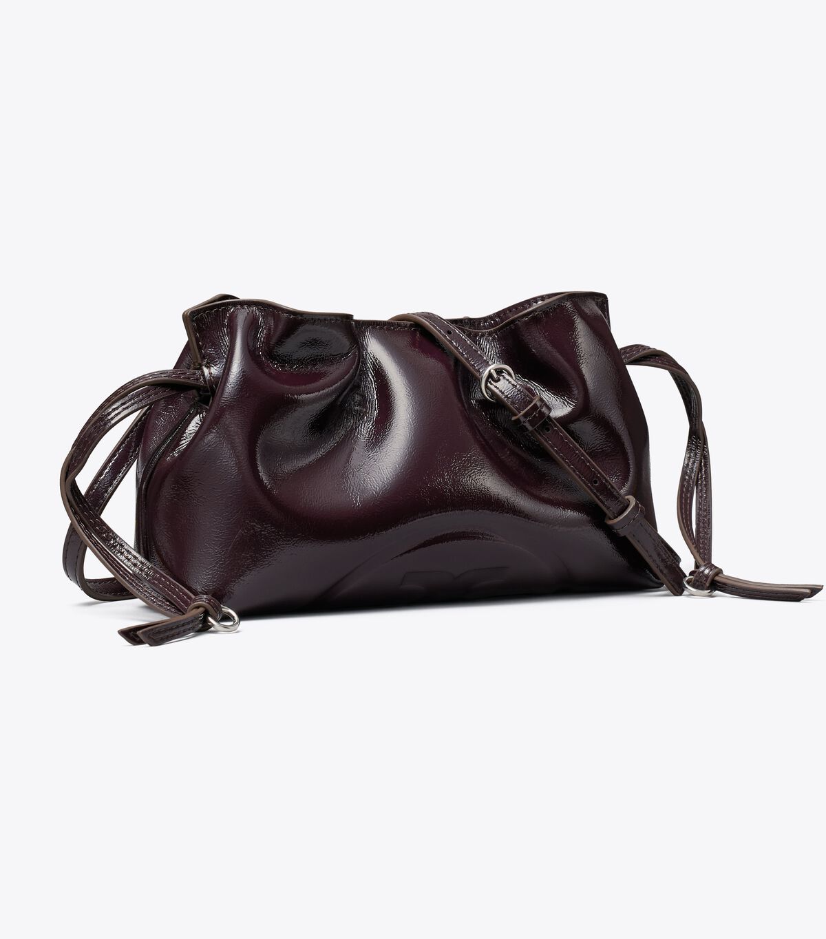 tory burch ella distressed drawstring pouch