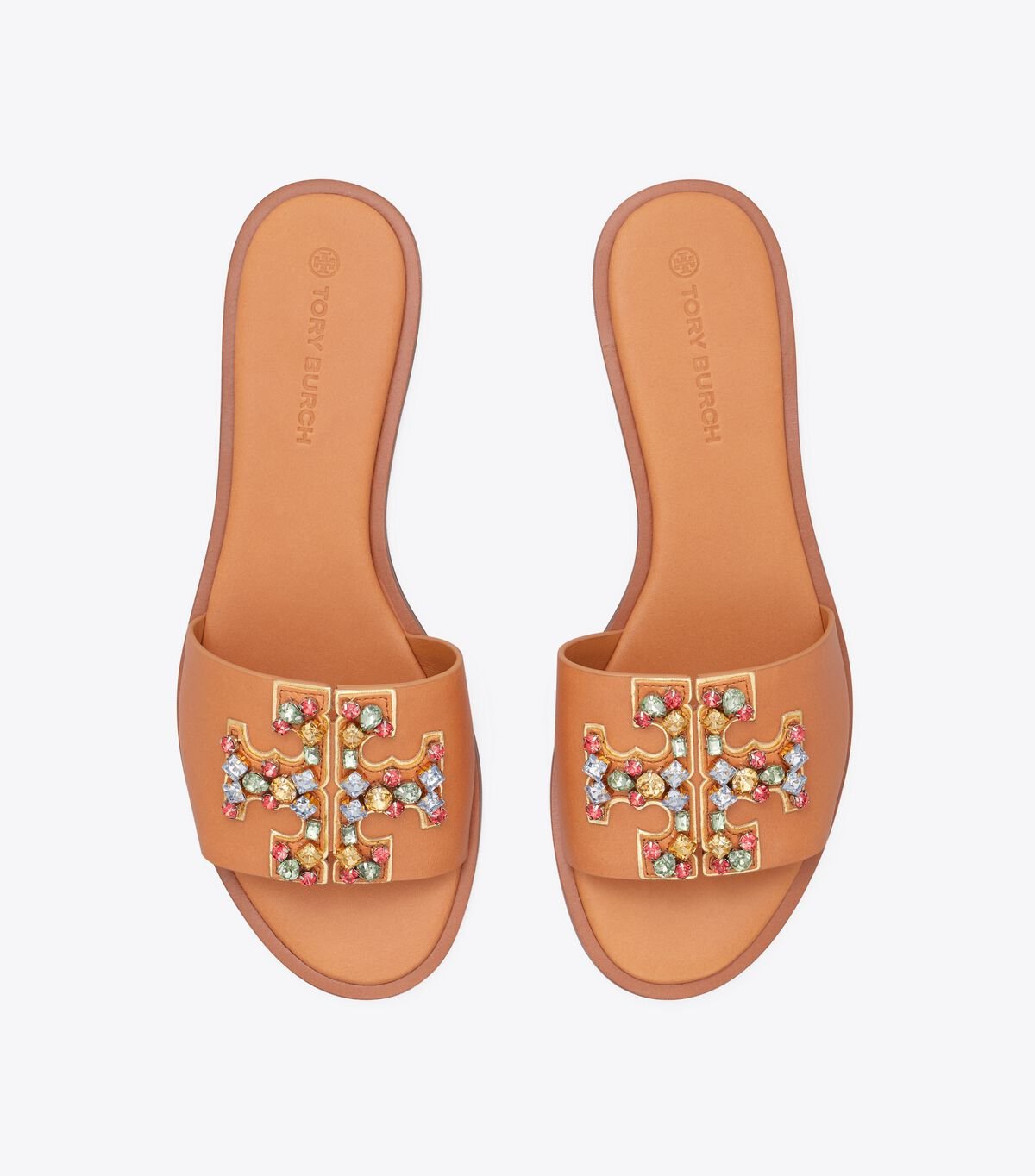 tory burch ines embellished slide c width