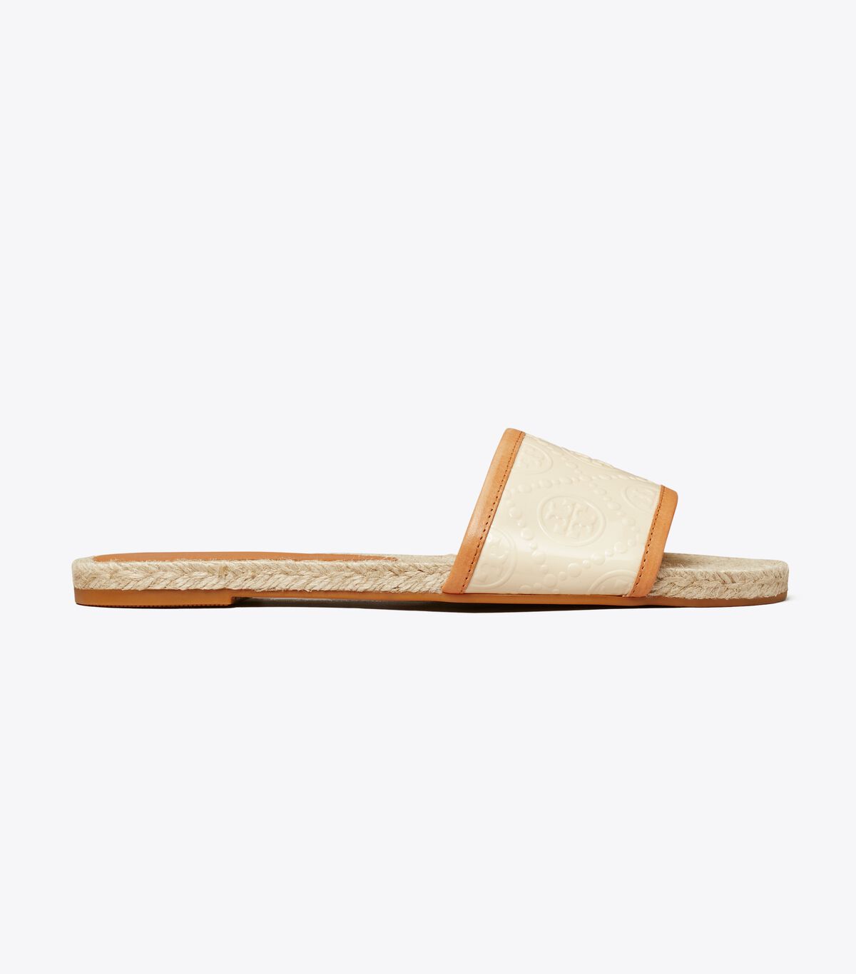 tory burch t monogram espadrille slide