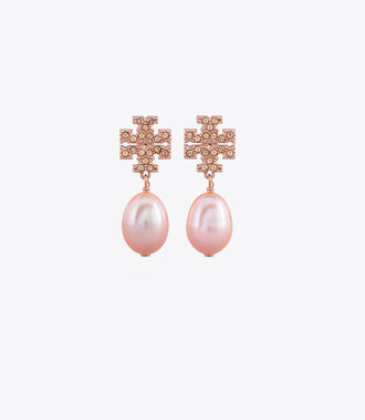 Kira Pavé Pearl Drop Earring | Jewelry & Watches | Tory Burch