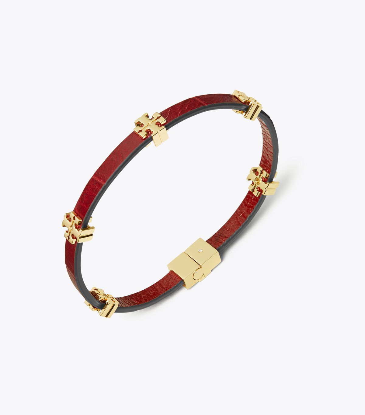 tory burch eleanor leather bracelet