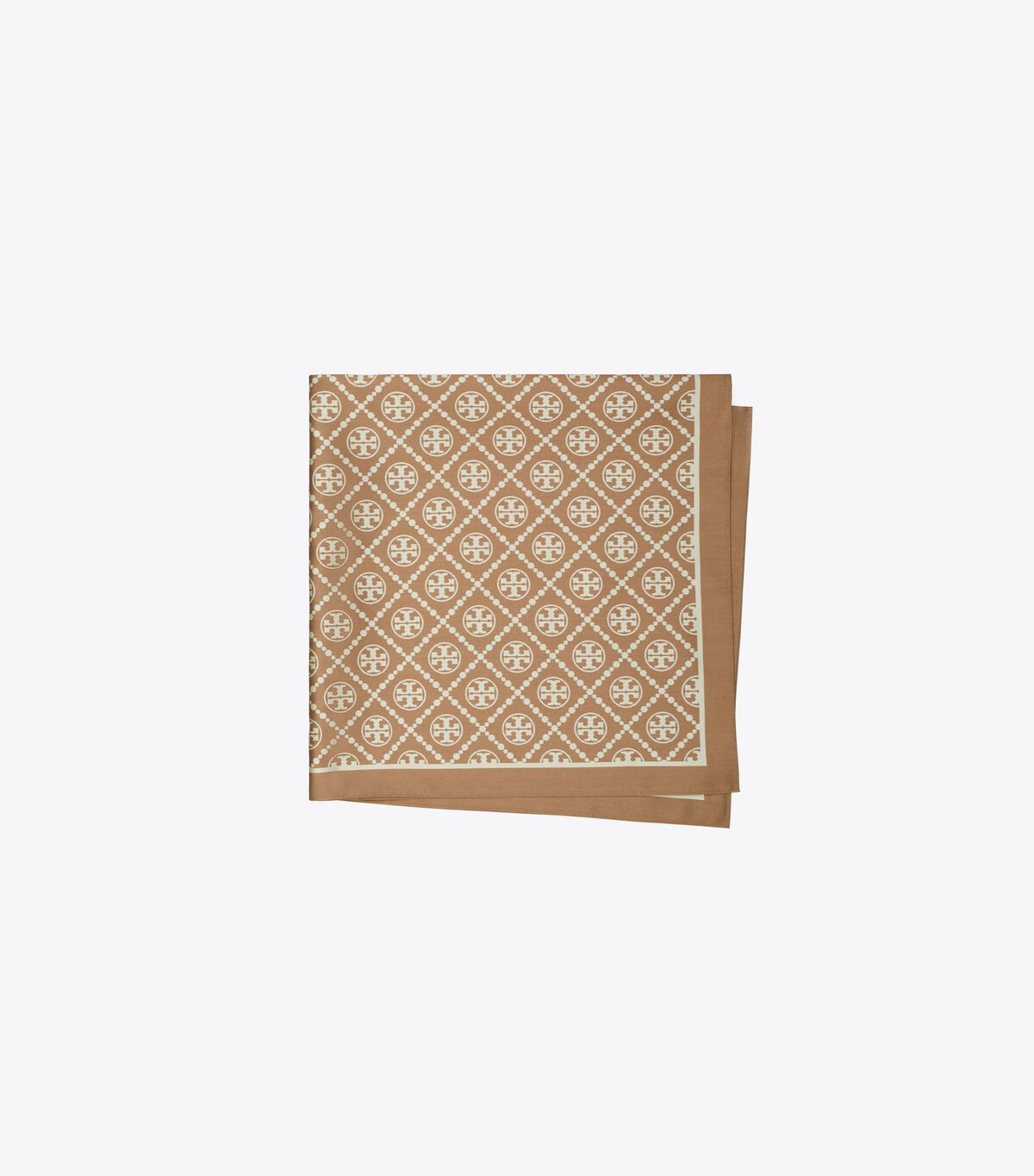 tory burch t monogram two tone scarf