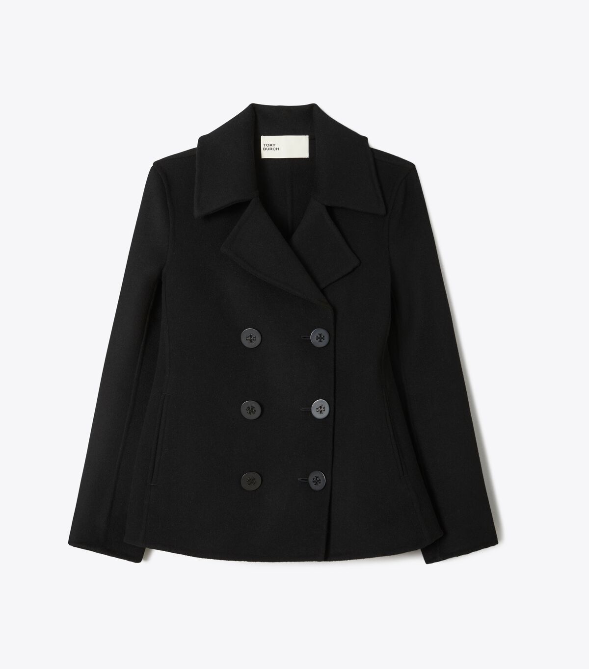 tory burch wool peacoat