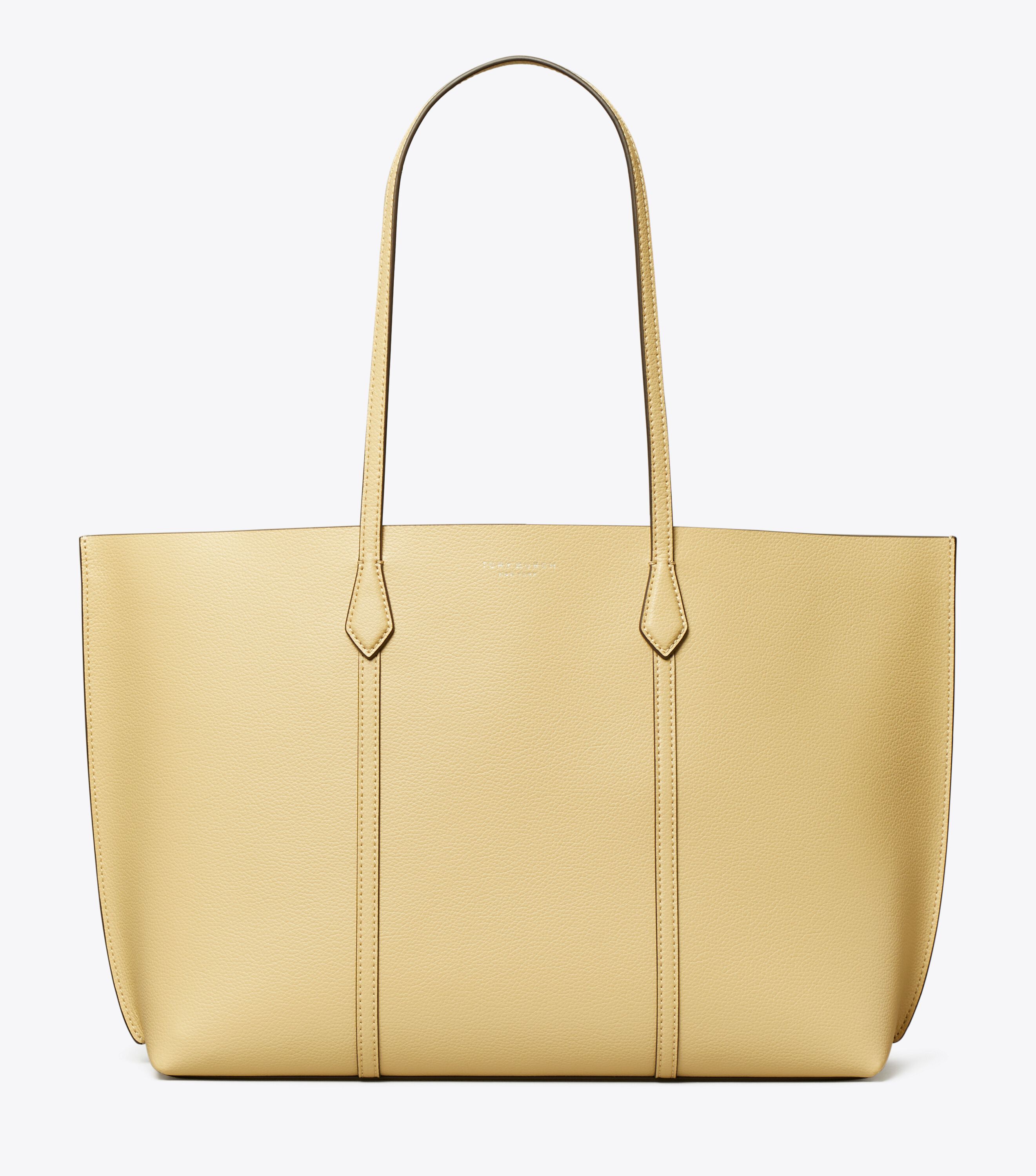 Tory Burch☆Perry レザー ジャカード トートバッグ♪送料込 Tory Burch☆Perry レザー ジャカード トートバッグ♪送料込