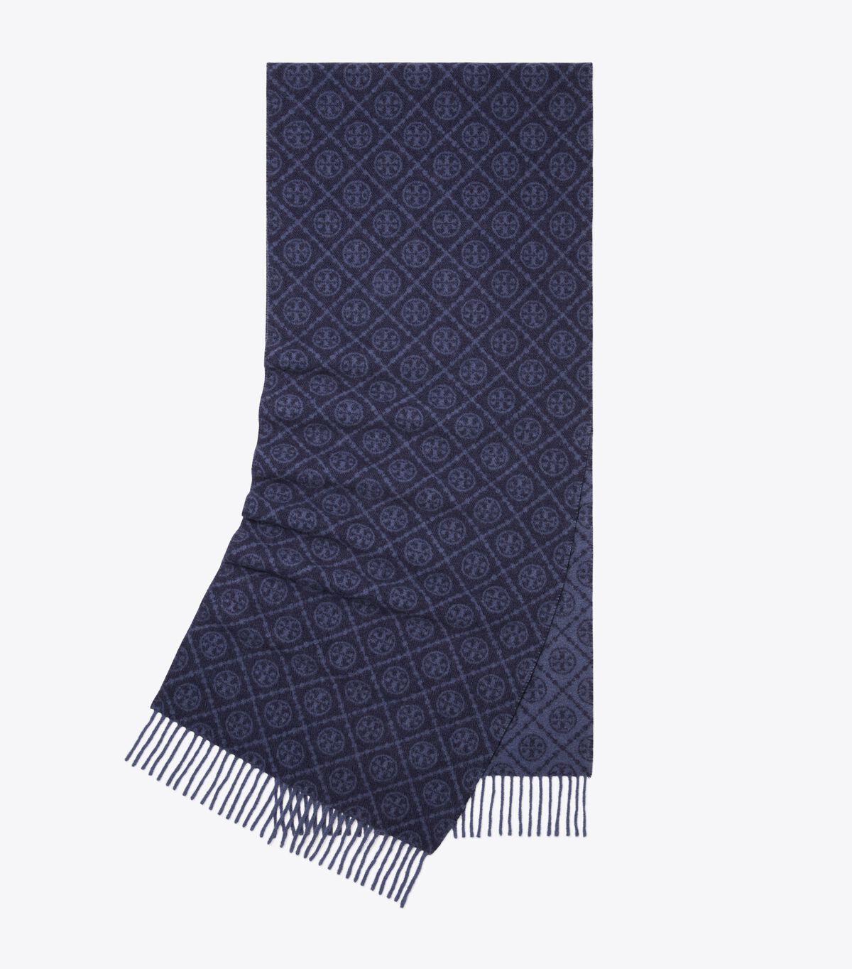 tory burch t monogram oblong scarf
