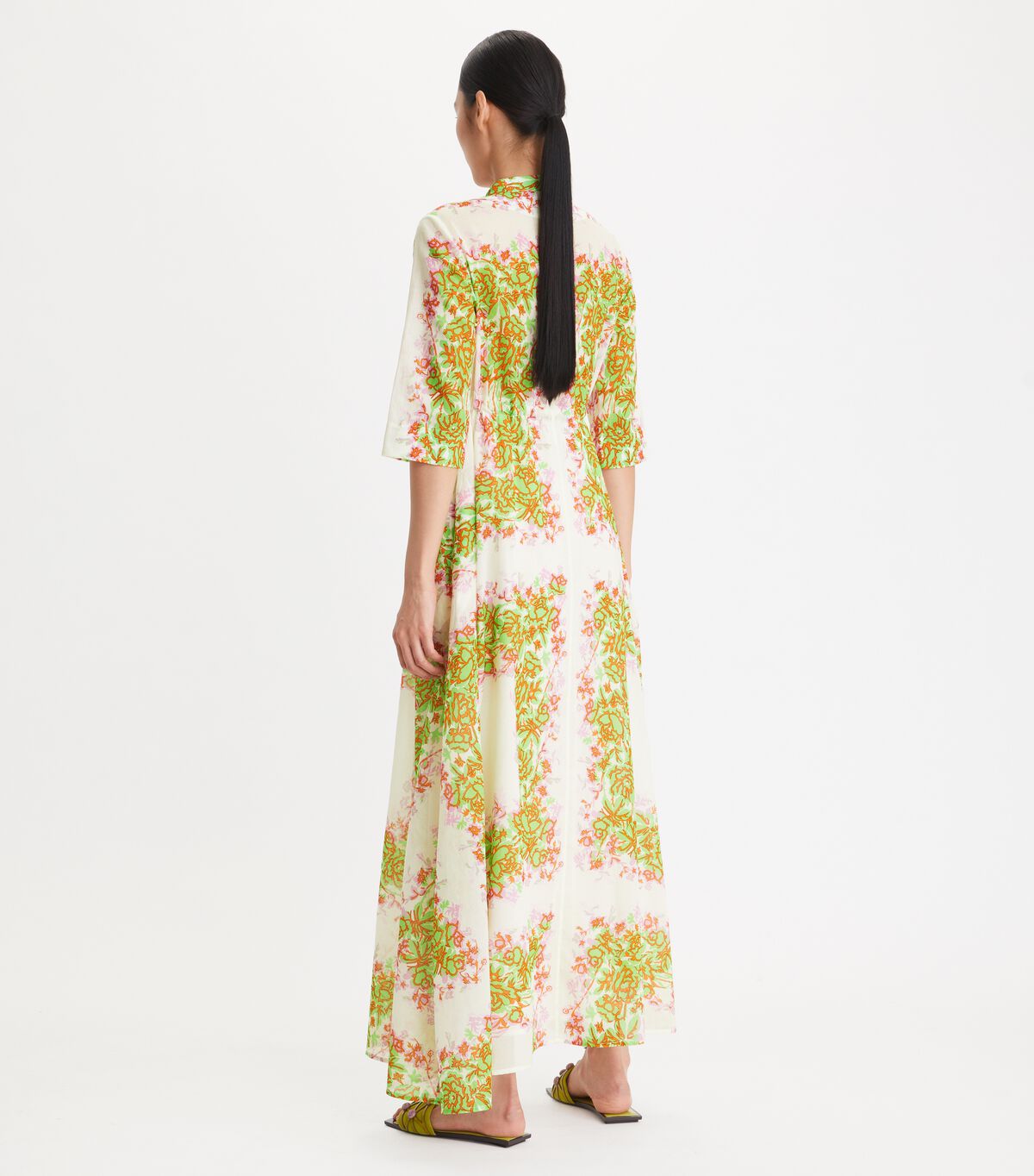 tory burch printed shirtdress