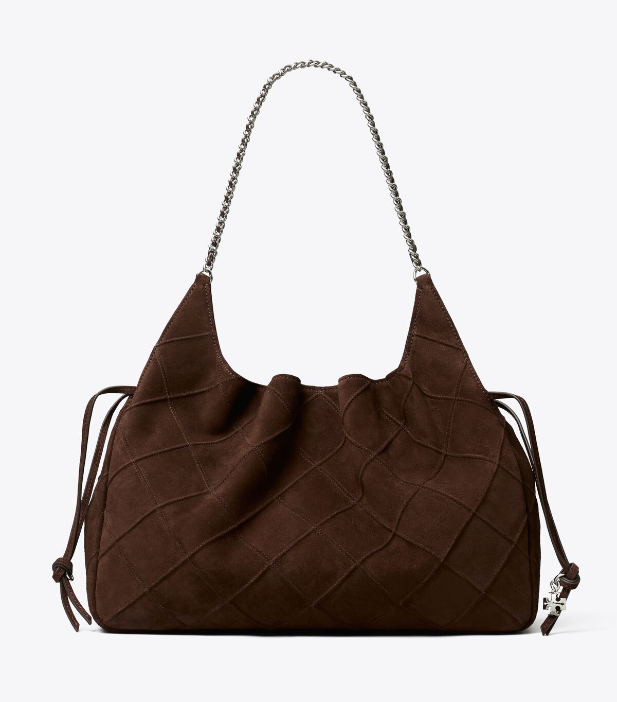 Large Fleming Suede Tote tory burch large fleming suede tote