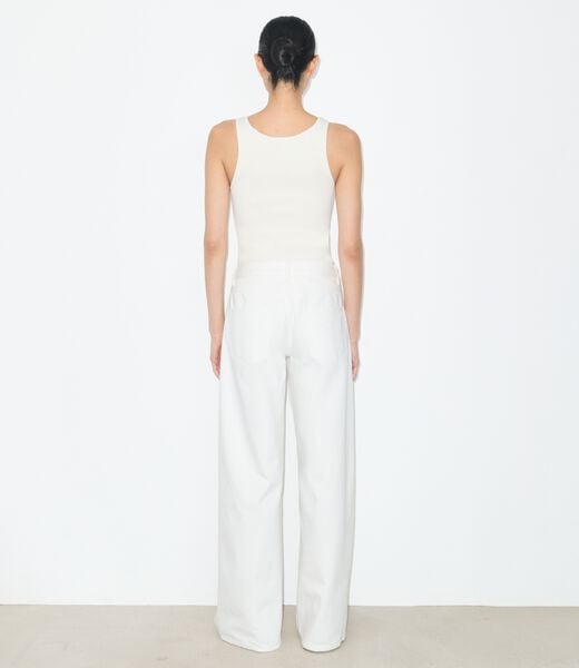 tory burch viscose knit tank top