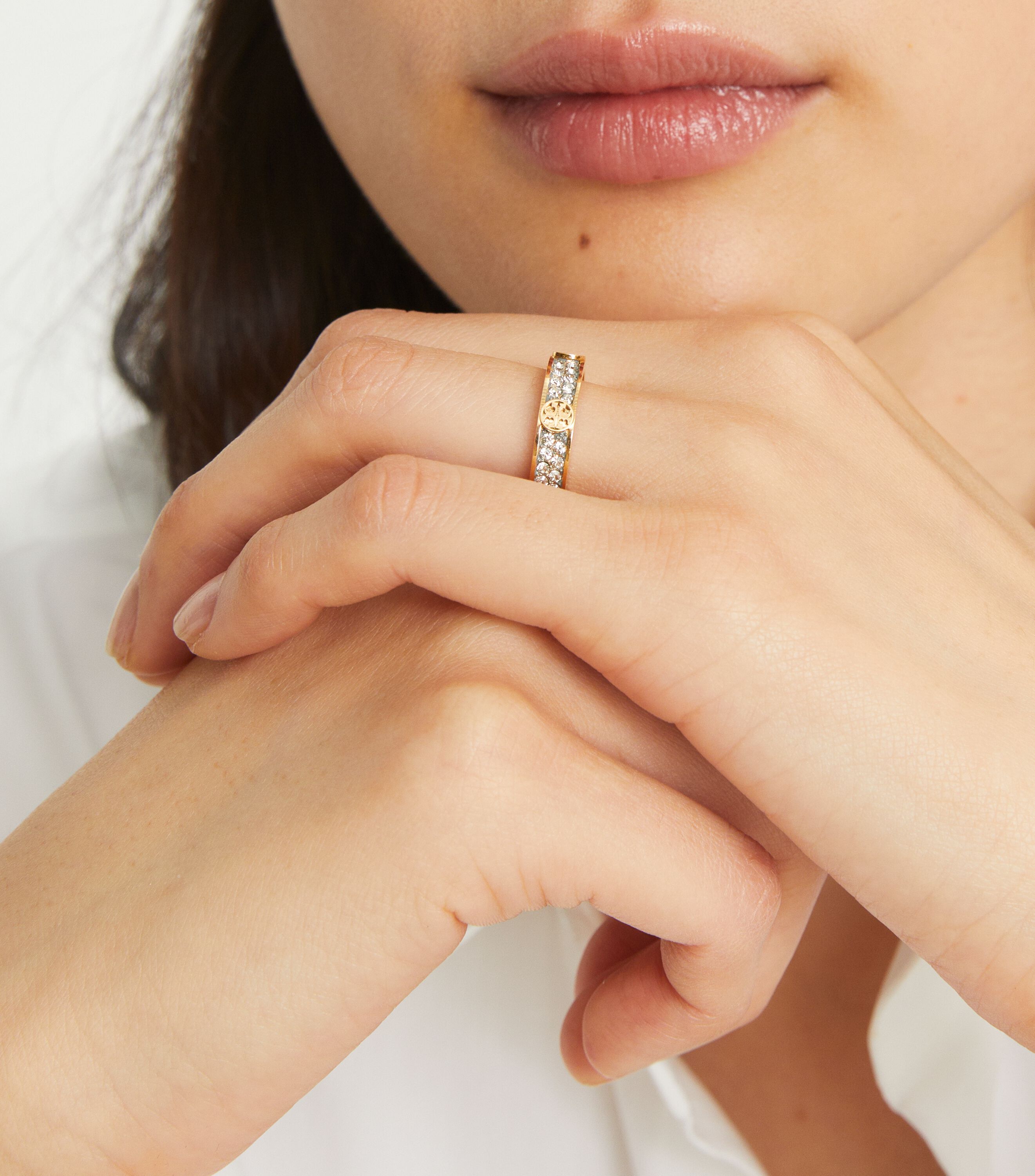 Shop Women's designer rings Online | Tory Burch KSA