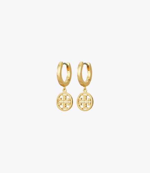 tory burch miller huggie hoop earring