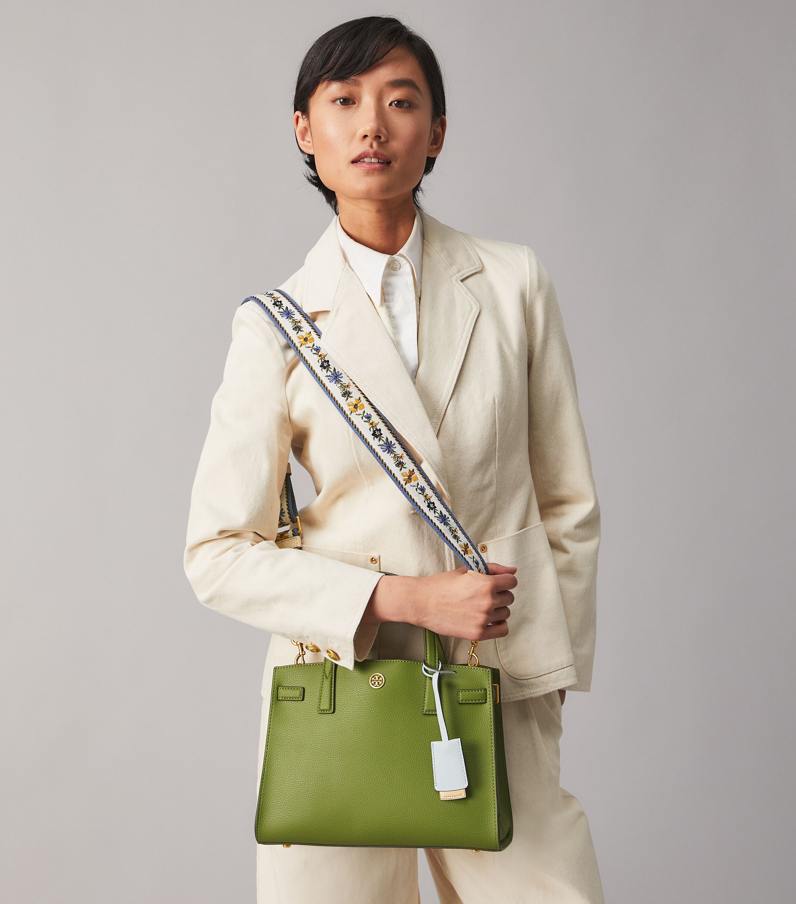 tory burch black leather crossbody bag