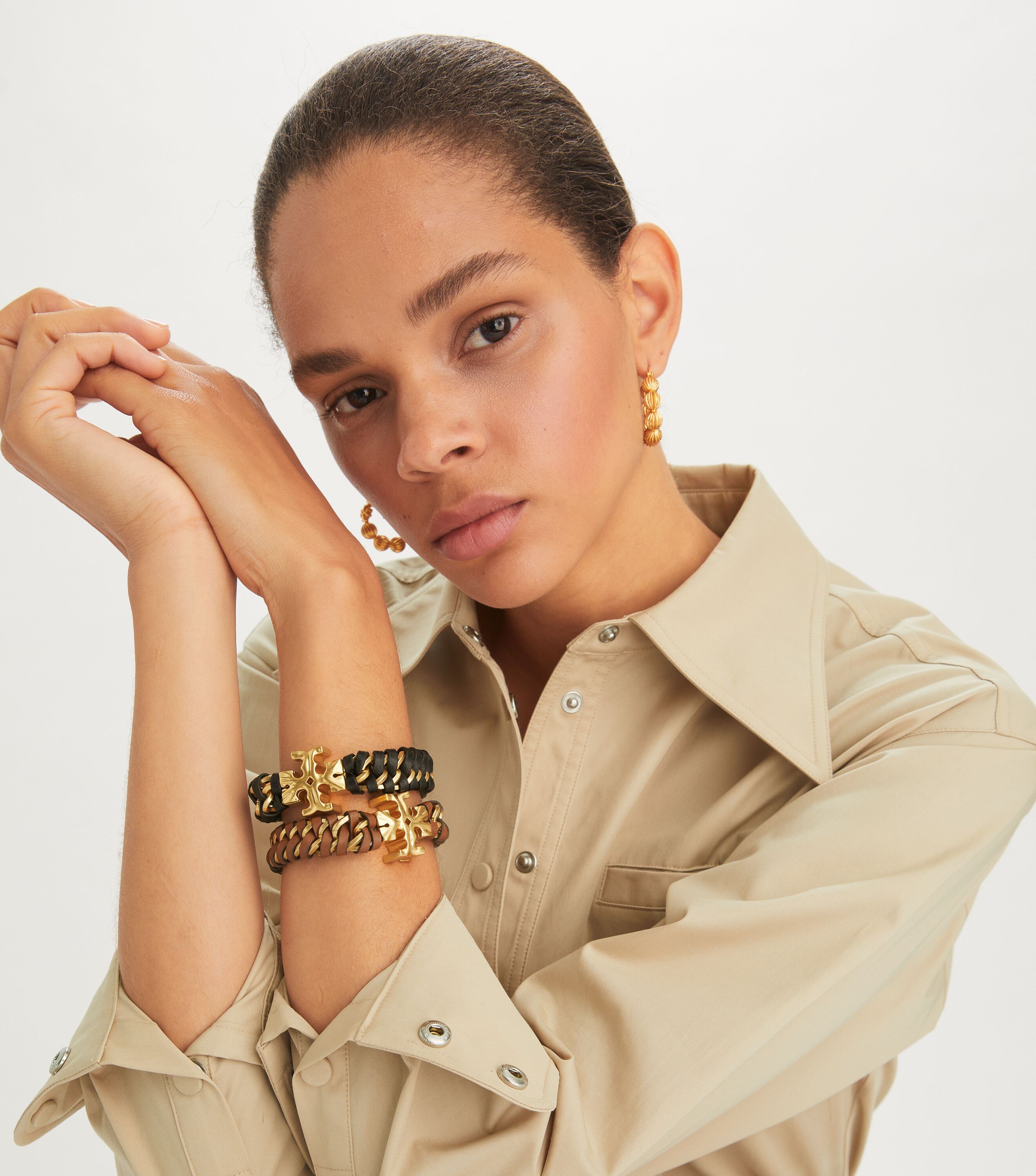 Roxanne Woven Chain Bracelet