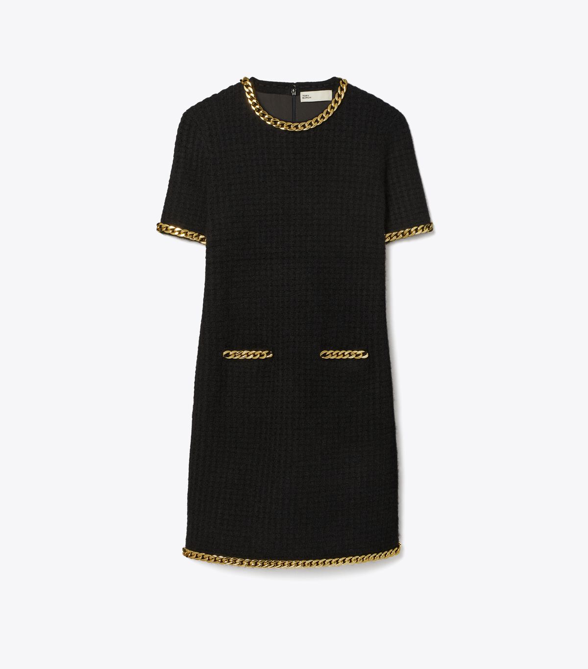 tory burch chain wool dress