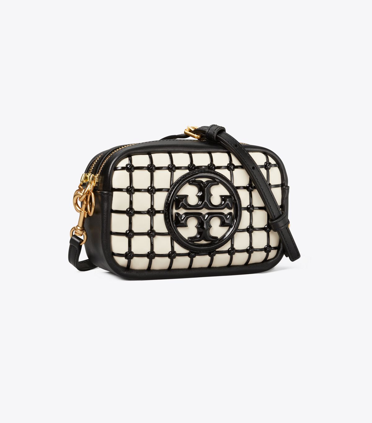 Perry Bombe Patent Whipstitch Mini Bag
