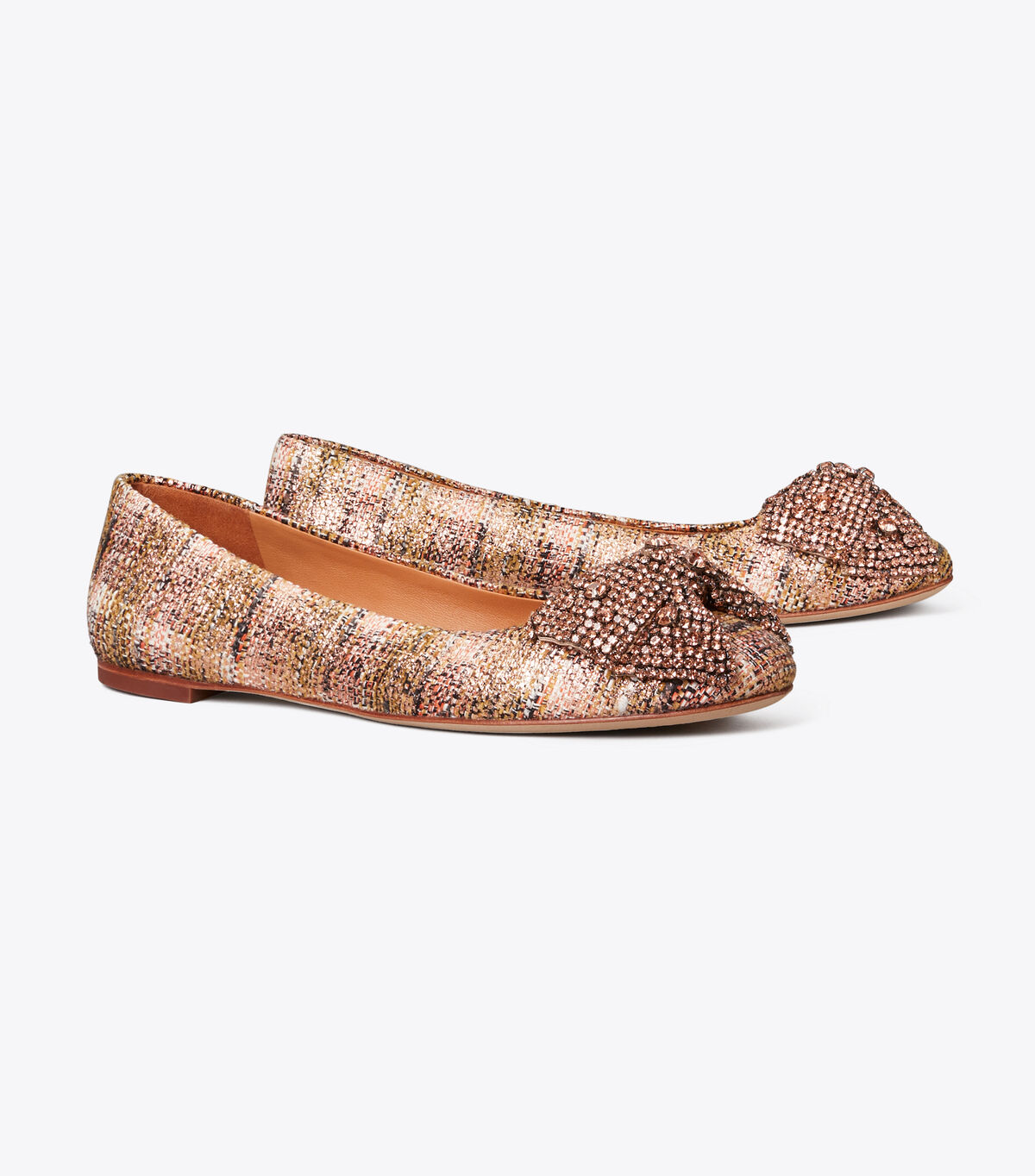 Tweed Crystal Bow Ballet