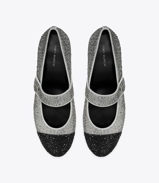 tory burch cap toe crystal mary jane