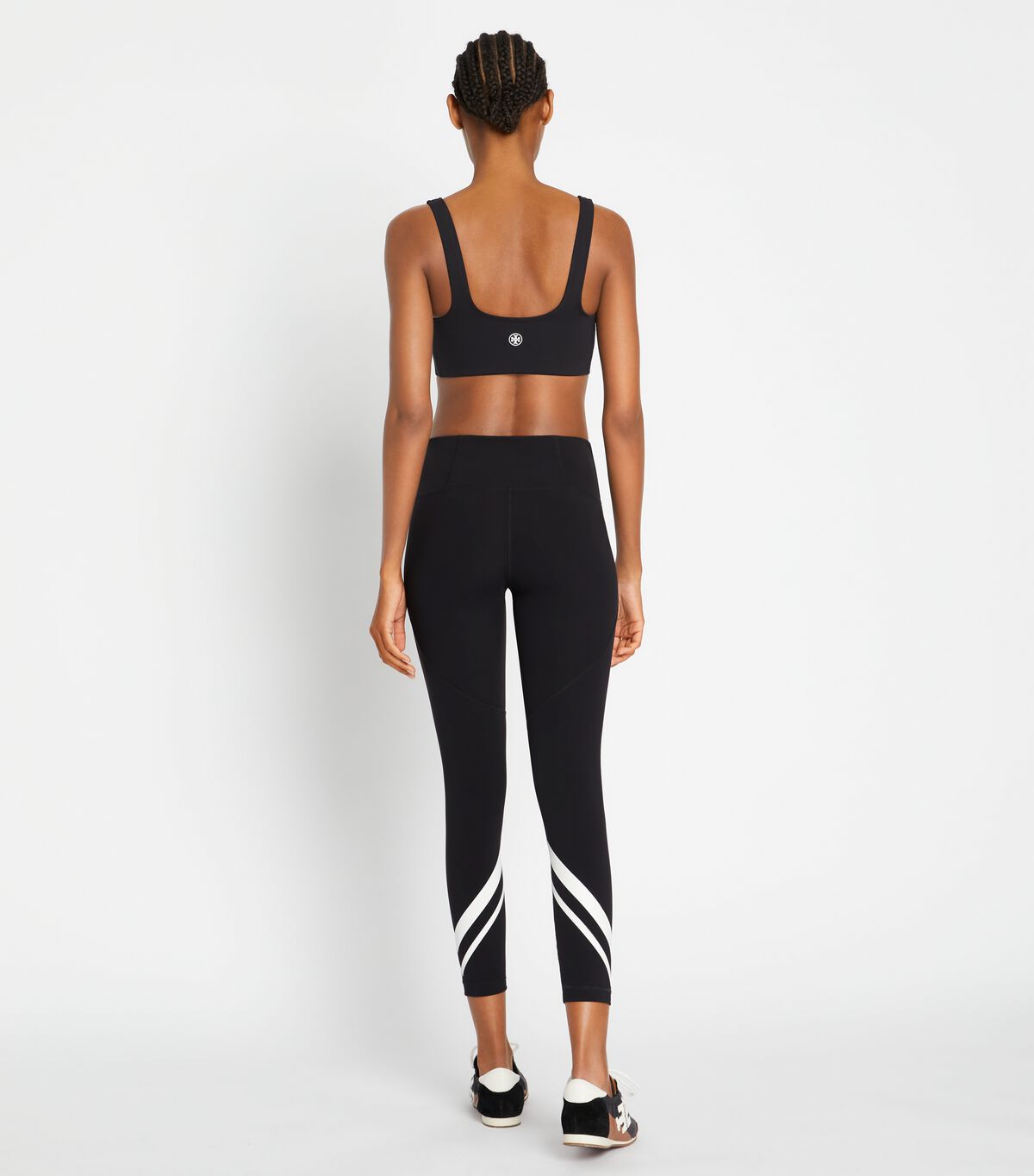 tory burch sculpt compression chevron 7 8 legging