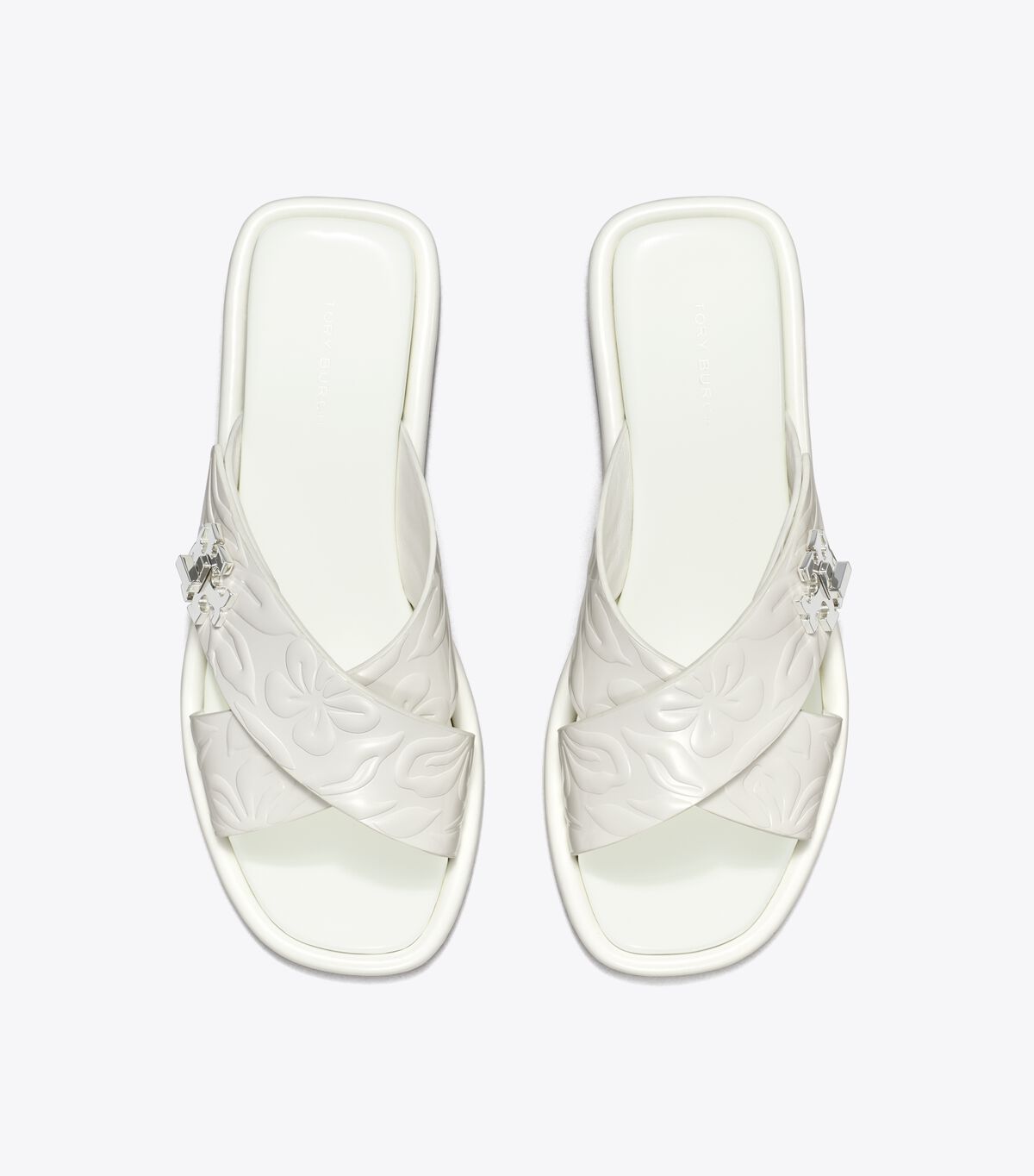 tory burch turnlock slide